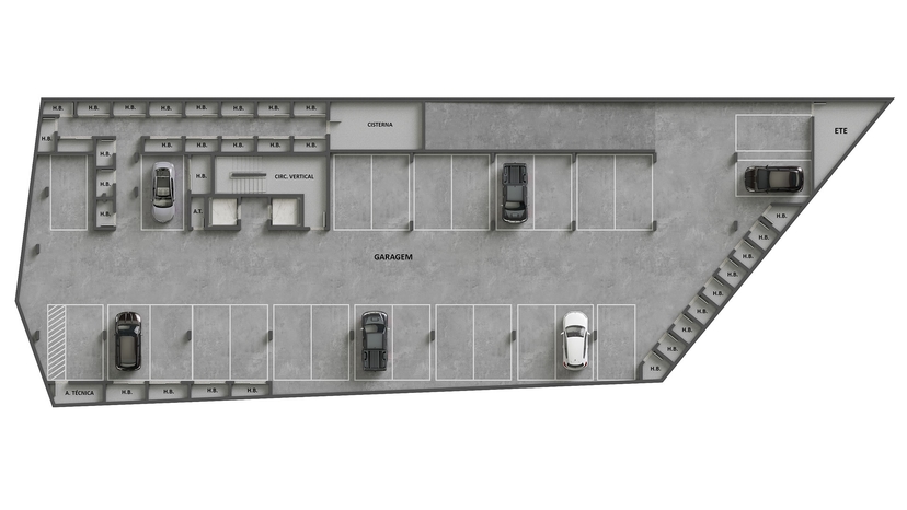La Esmeralda Beach Village: Apartments in Morro das Pedras — floor plan 16