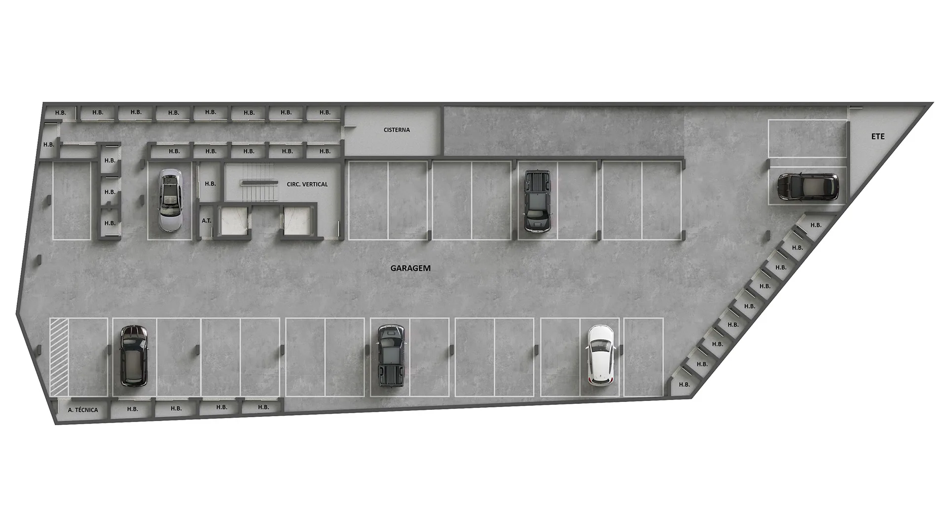 La Esmeralda Beach Village: Apartments in Morro das Pedras — floor plan 17