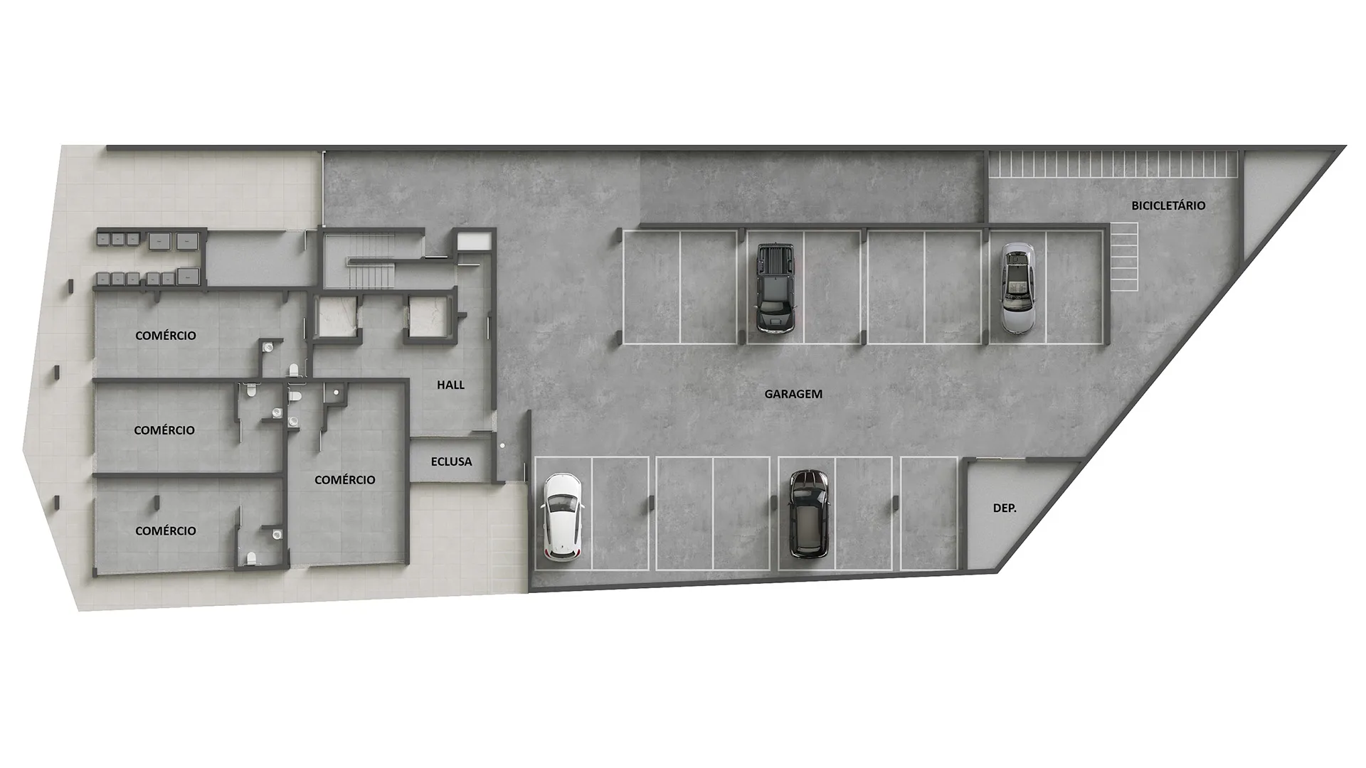La Esmeralda Beach Village: Apartments in Morro das Pedras — floor plan 19