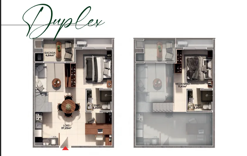 Admirá by Arrka: Luxury Duplex with Rooftop Resort in Centro — floor plan 2
