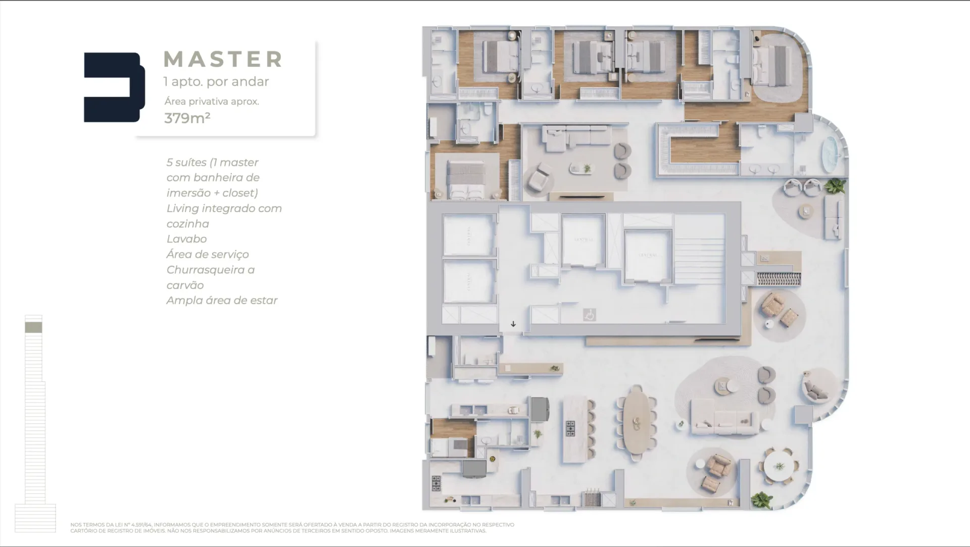 Central Tower: Luxury Apartment in Centro — photo 13