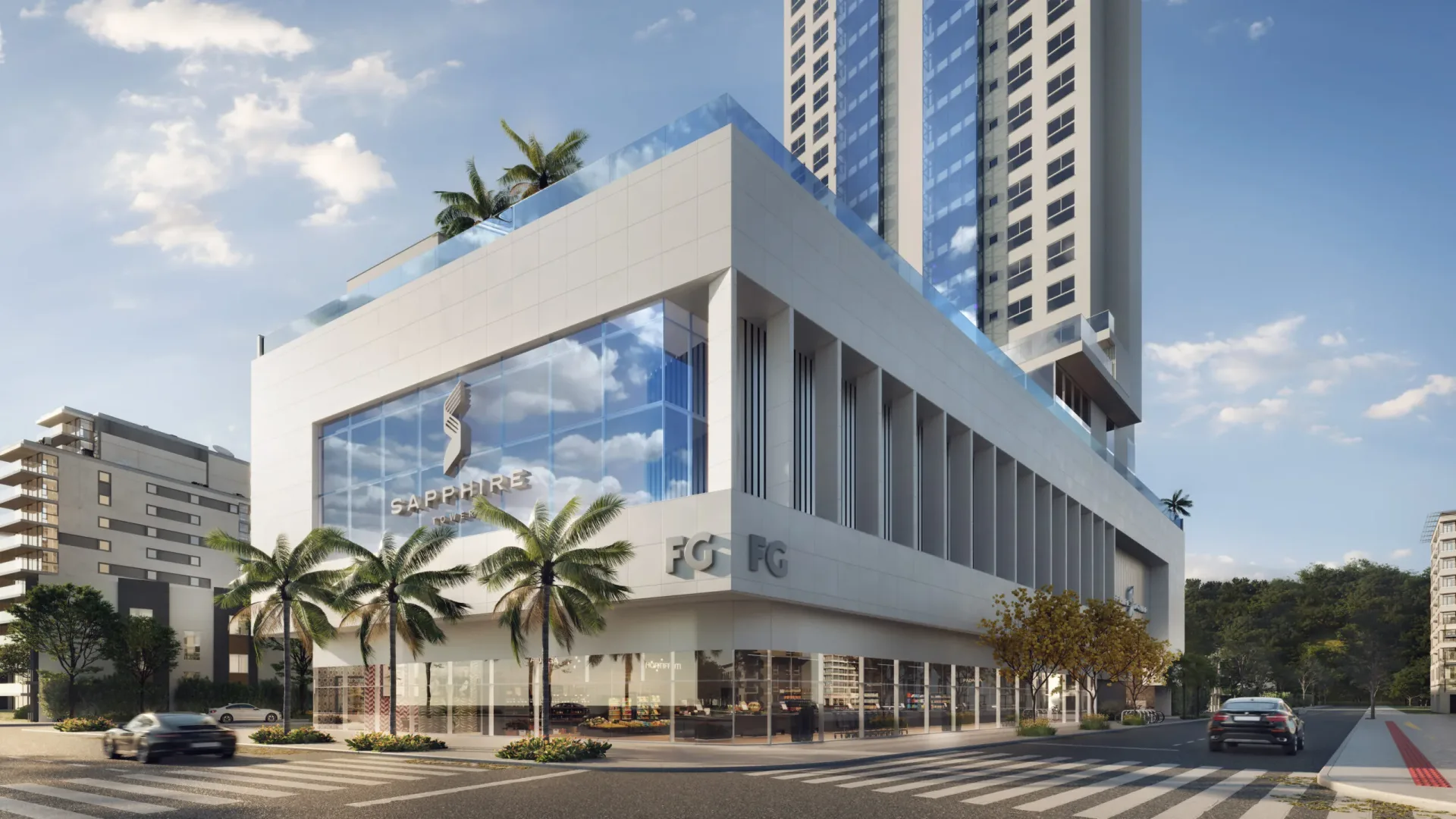 Sapphire Tower: Luxury Apartments with Panoramic Glass Façade in Centro — photo 26