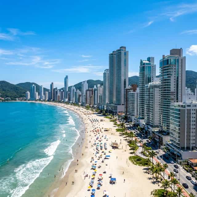 Itapema beachfront, Santa Catarina
