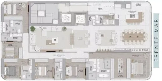 Blue View Tower: Ultra-Luxury Beachfront Residence in Avenida Atlântica