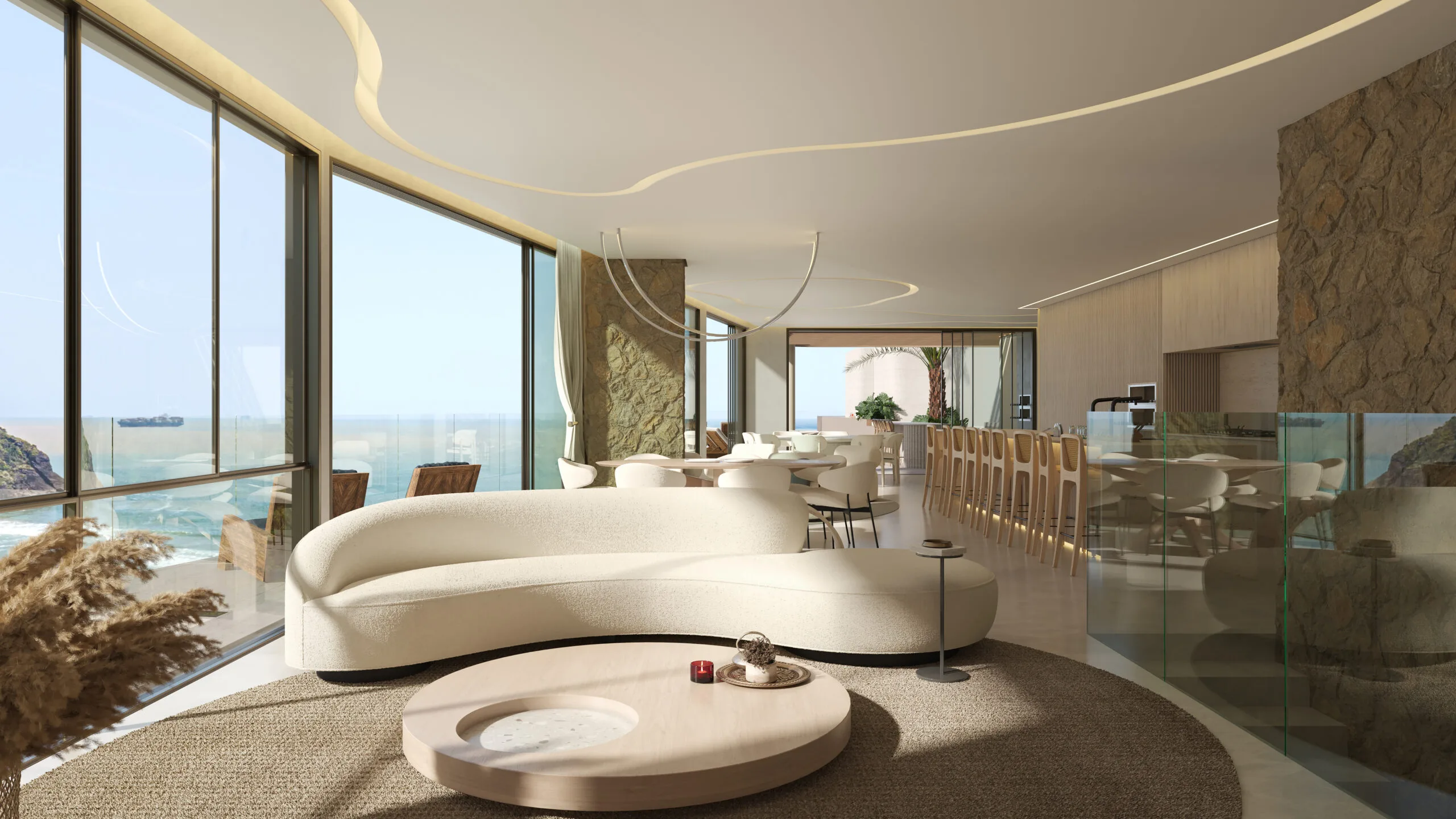 Scenarium Praia Brava: Ultra-Luxury Suspended Mansion in Itajaí