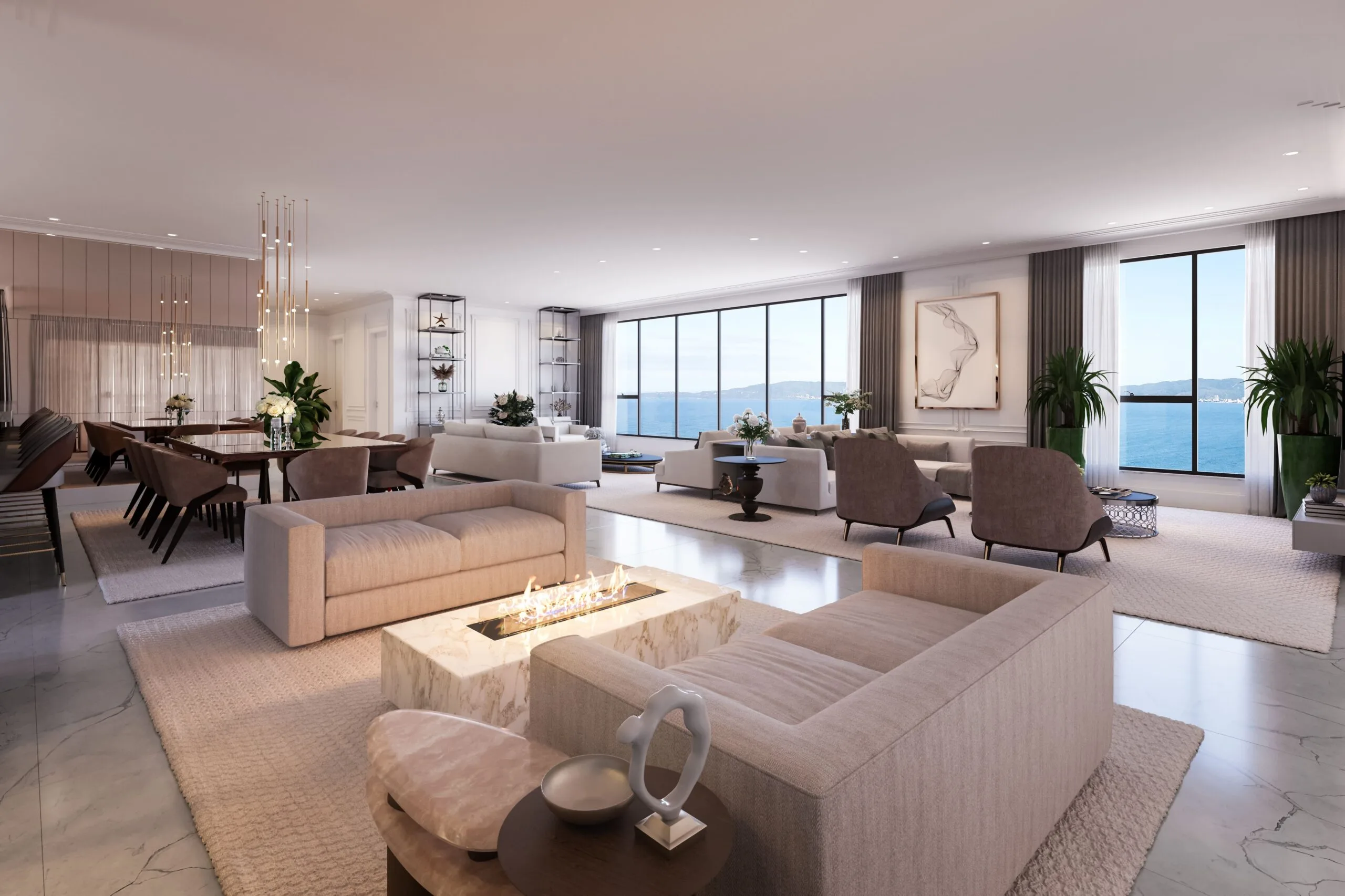 Celine by Dallo: Ultra-Luxury Penthouse with Direct Beach Access in Itapema