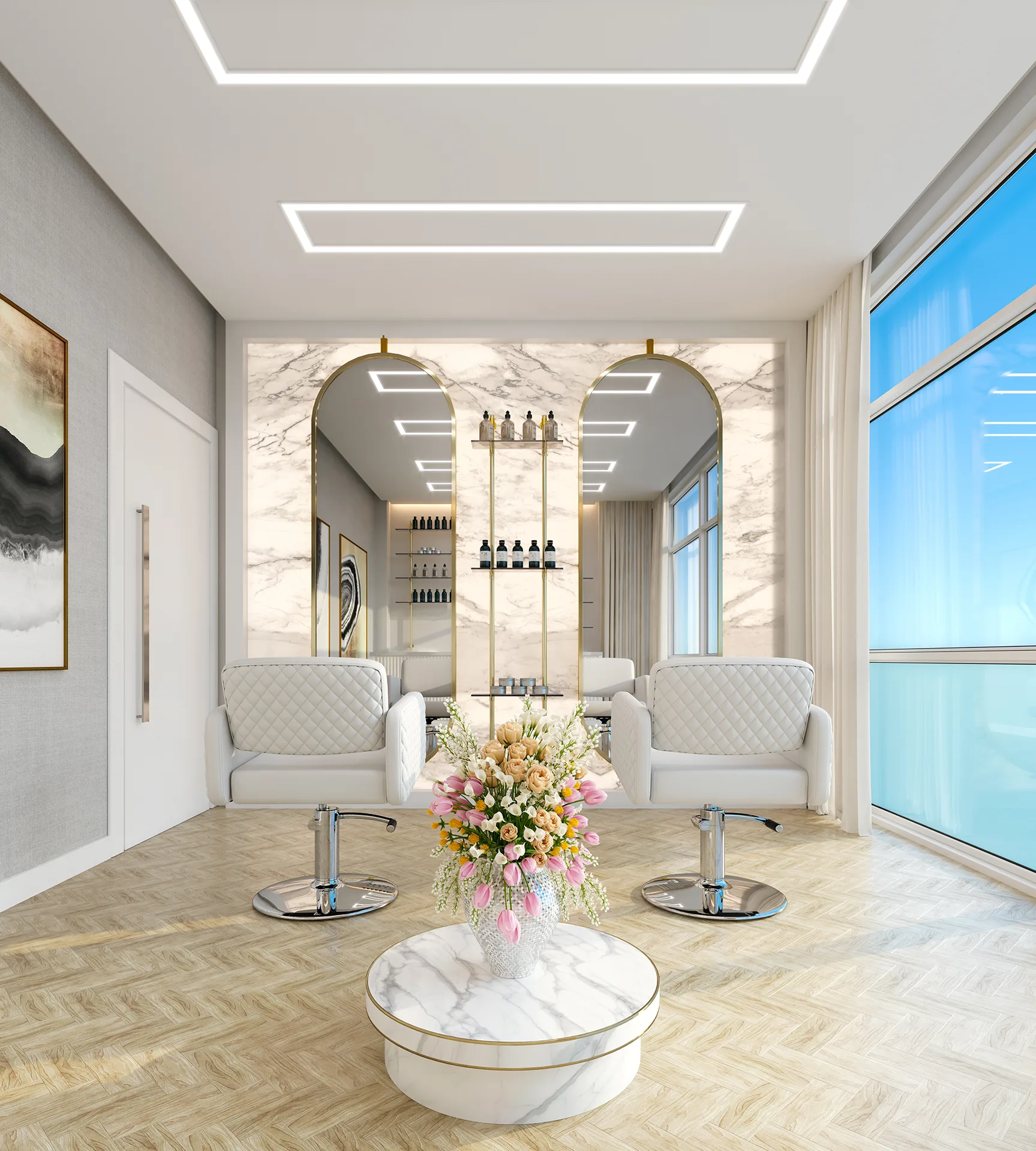 Grand Place Tower: Luxury Apartment with Sea Views in Centro