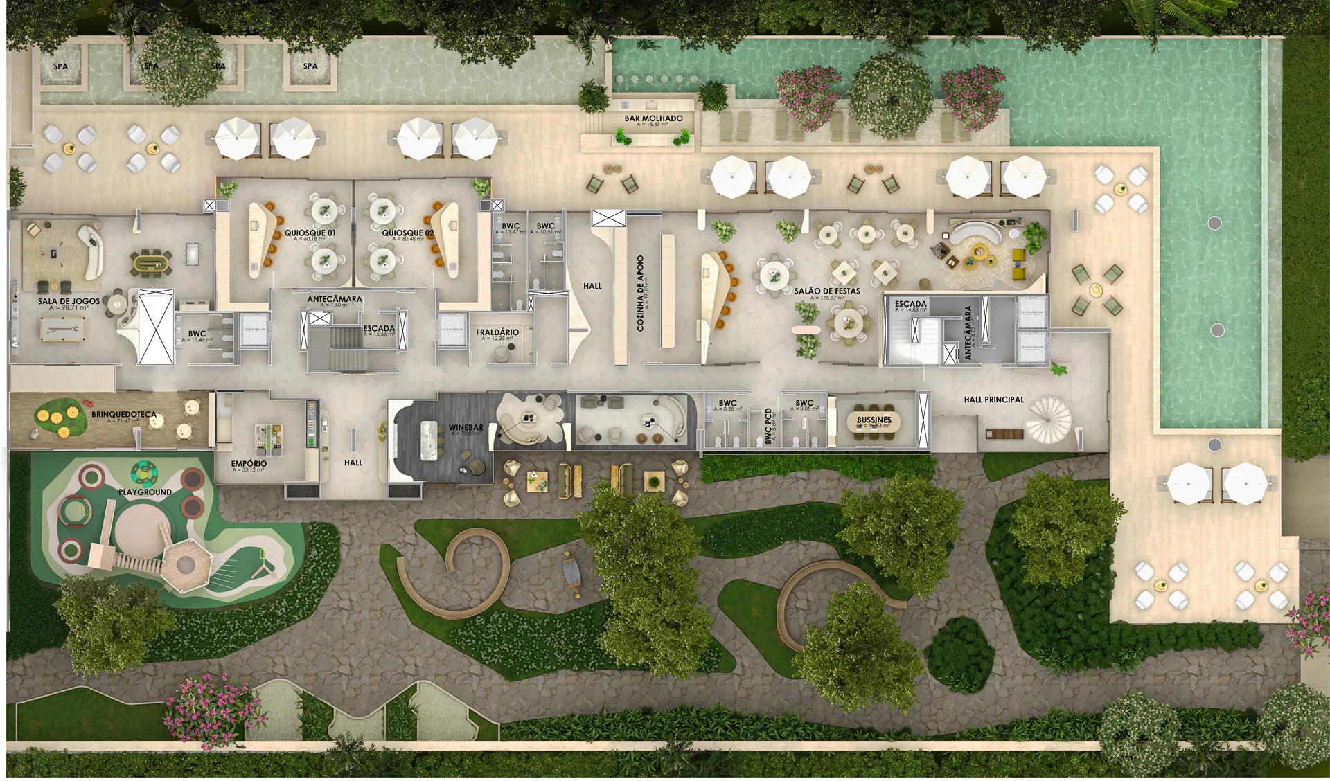 Scenarium Praia Brava: Ultra-Luxury Suspended Mansion in Itajaí