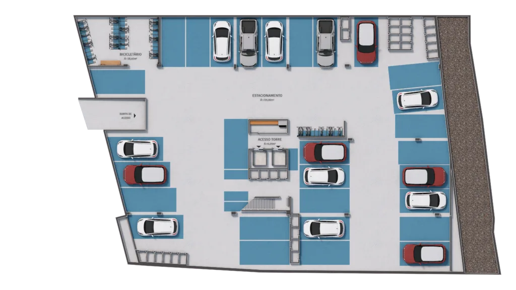 HUB Beiramar: Contemporary Studio in Saco dos Limões - Florianópolis - Image 20 | Rocks Investments