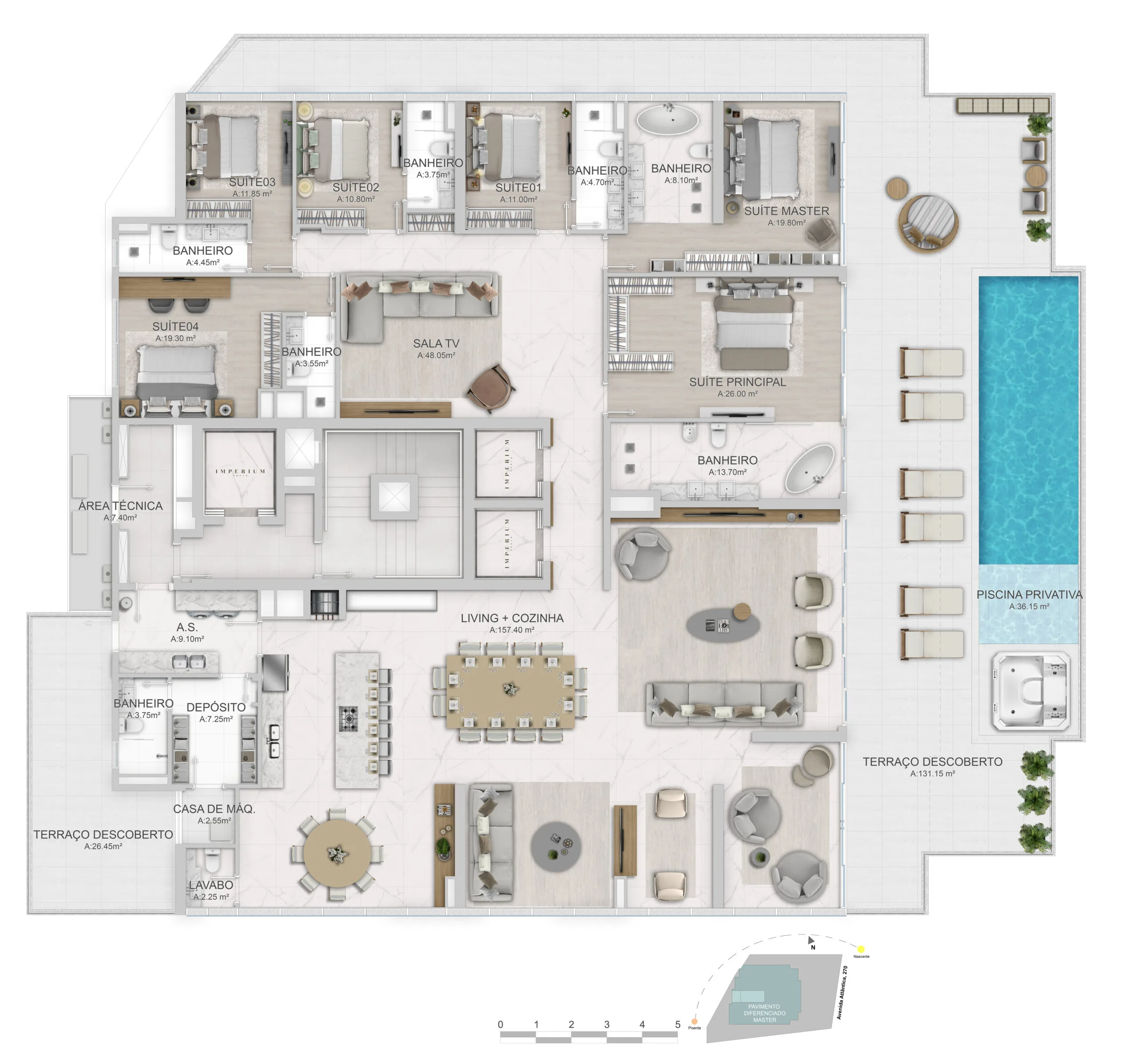 Imperium Tower: Luxury Residence in Barra Norte