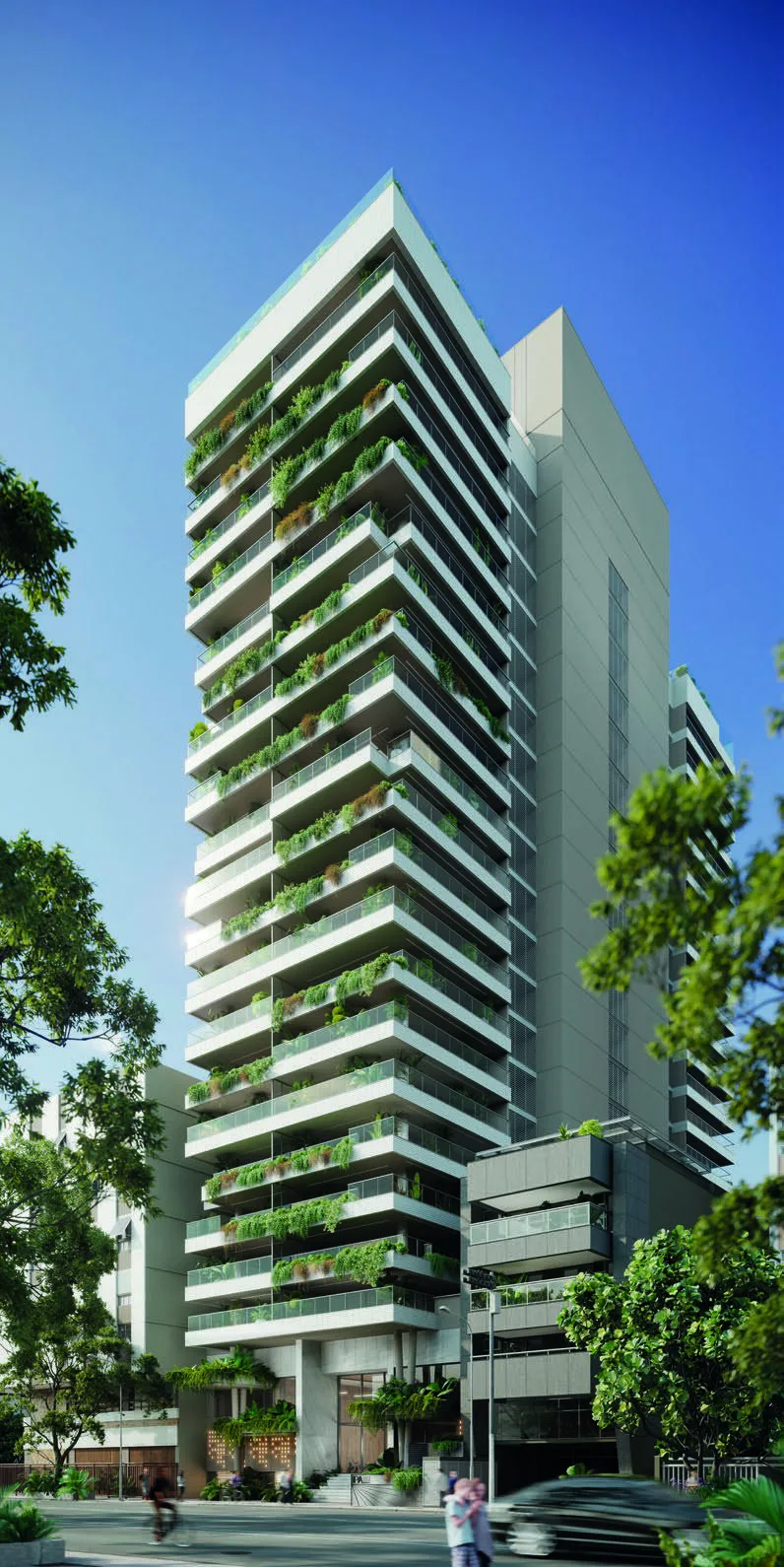 IPA Studios Design: Luxury Studio with Rooftop Infinity Pool in Ipanema