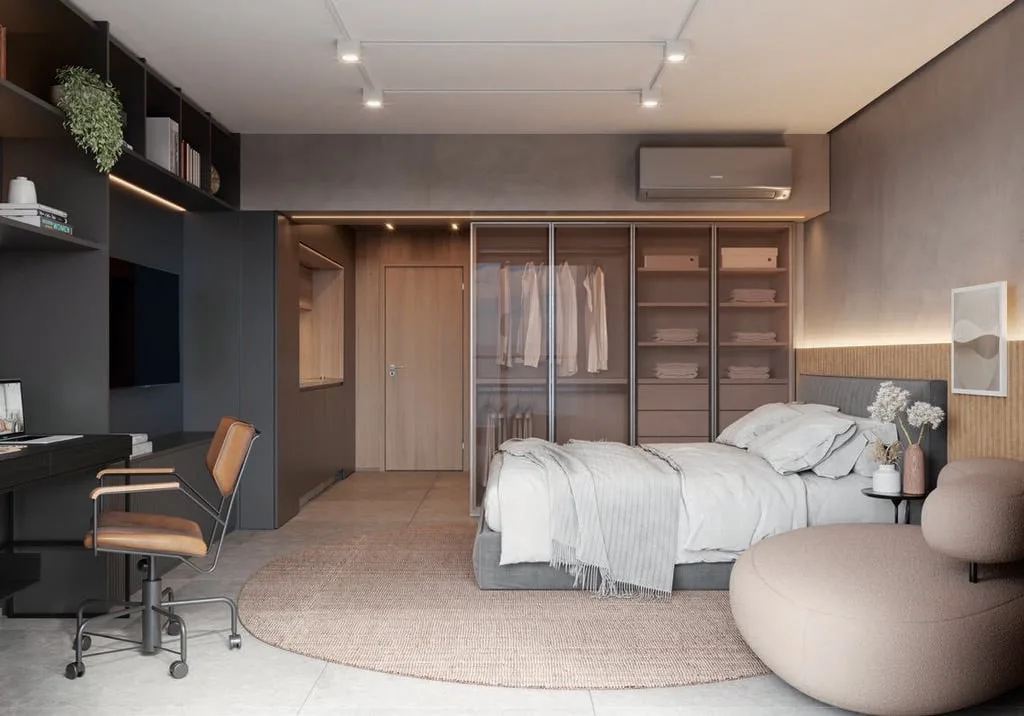 IPA Studios Design: Luxury Studio with Rooftop Infinity Pool in Ipanema