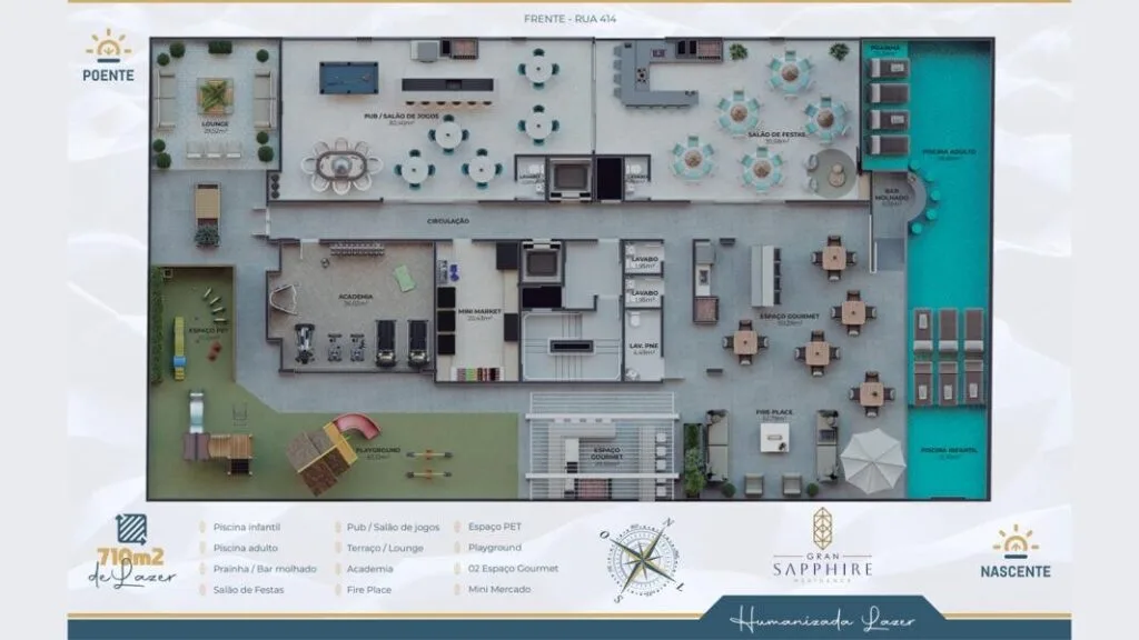 Gran Sapphire Residence: Premium Apartment in Morretes - Itapema - Image 16 | Rocks Investments