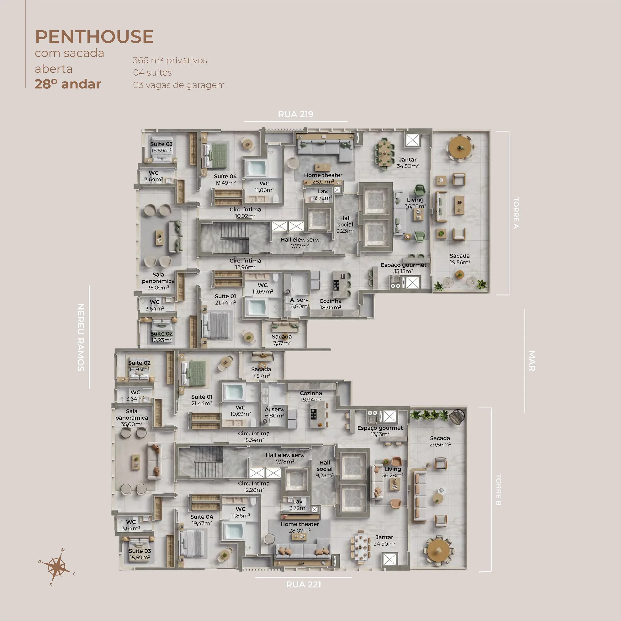 Enseada Residence: Ultra-Luxury Beachfront House in Itapema