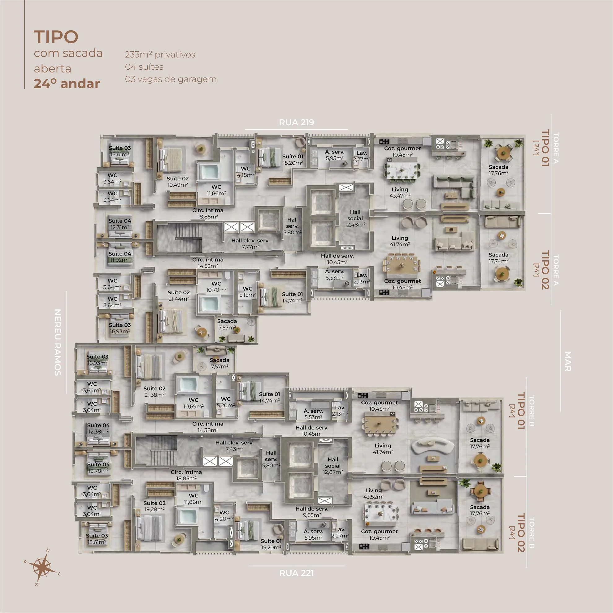 Enseada Residence: Ultra-Luxury Beachfront House in Itapema