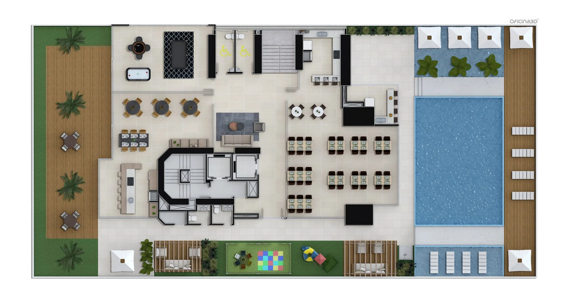 Ocean Breeze Residence: Luxury House with Sky Lounge in Centro