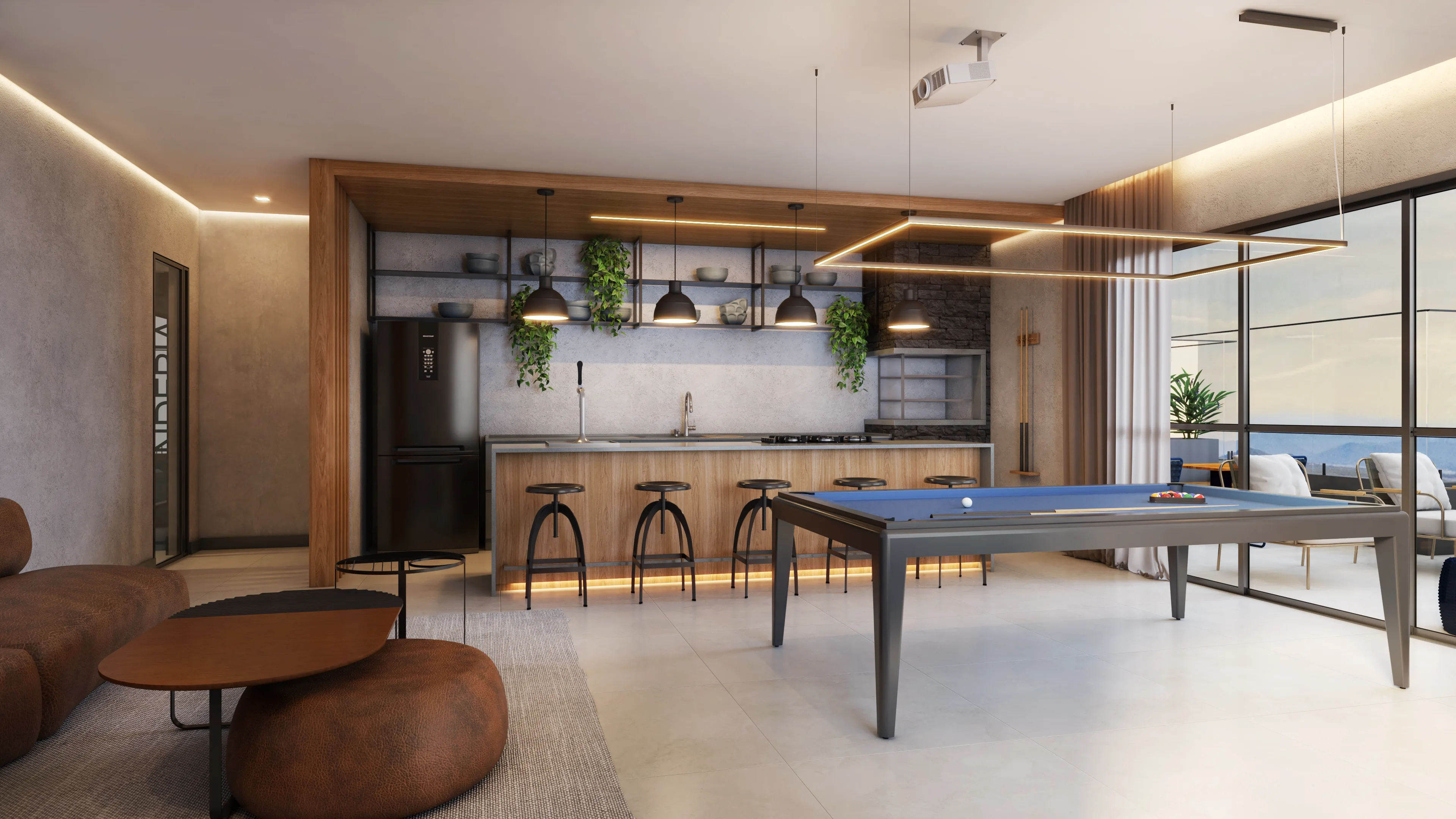 HUB Beiramar: Contemporary Studio in Saco dos Limões