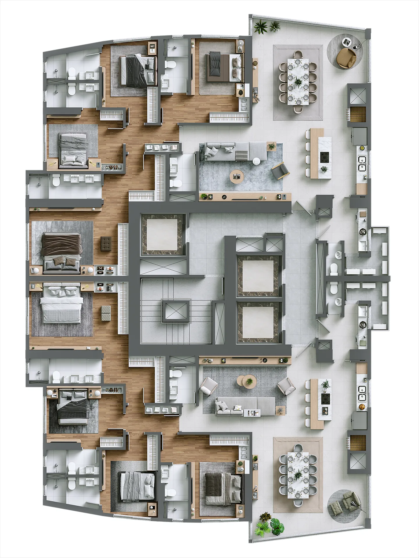 Ápice Tower: Luxury Apartment in Centro