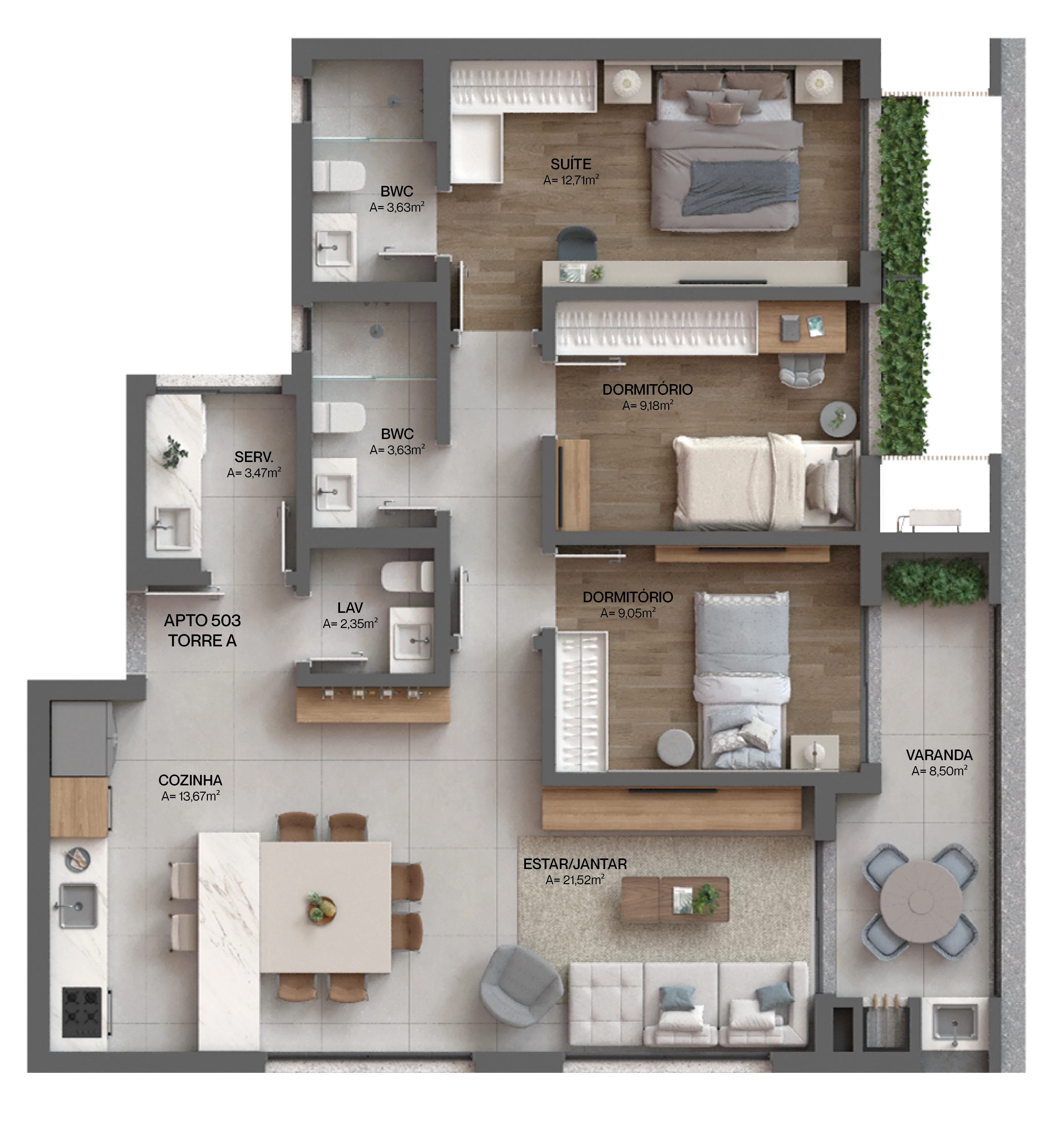 Live Cacupé: Premium Apartment in Florianópolis