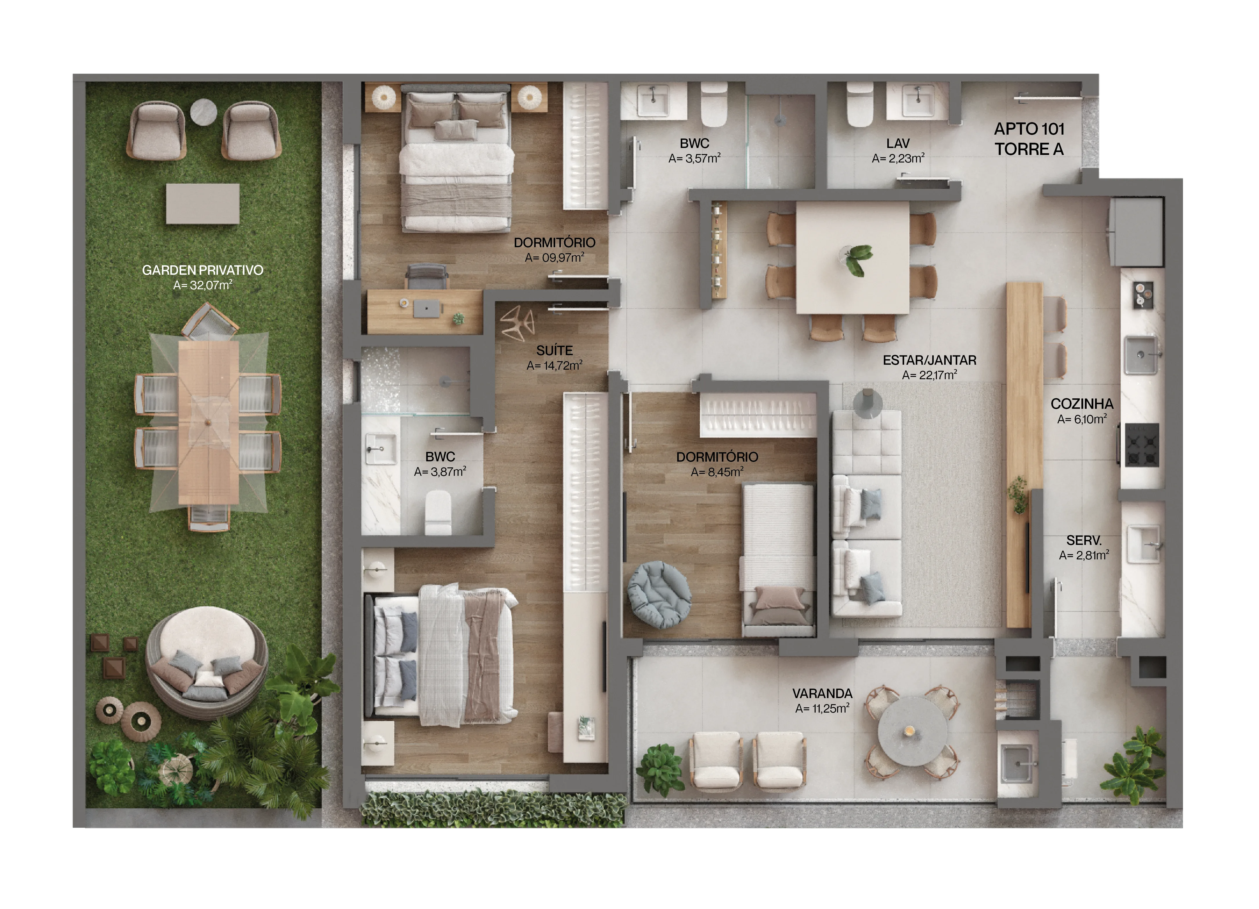 Live Cacupé: Premium Apartment in Florianópolis