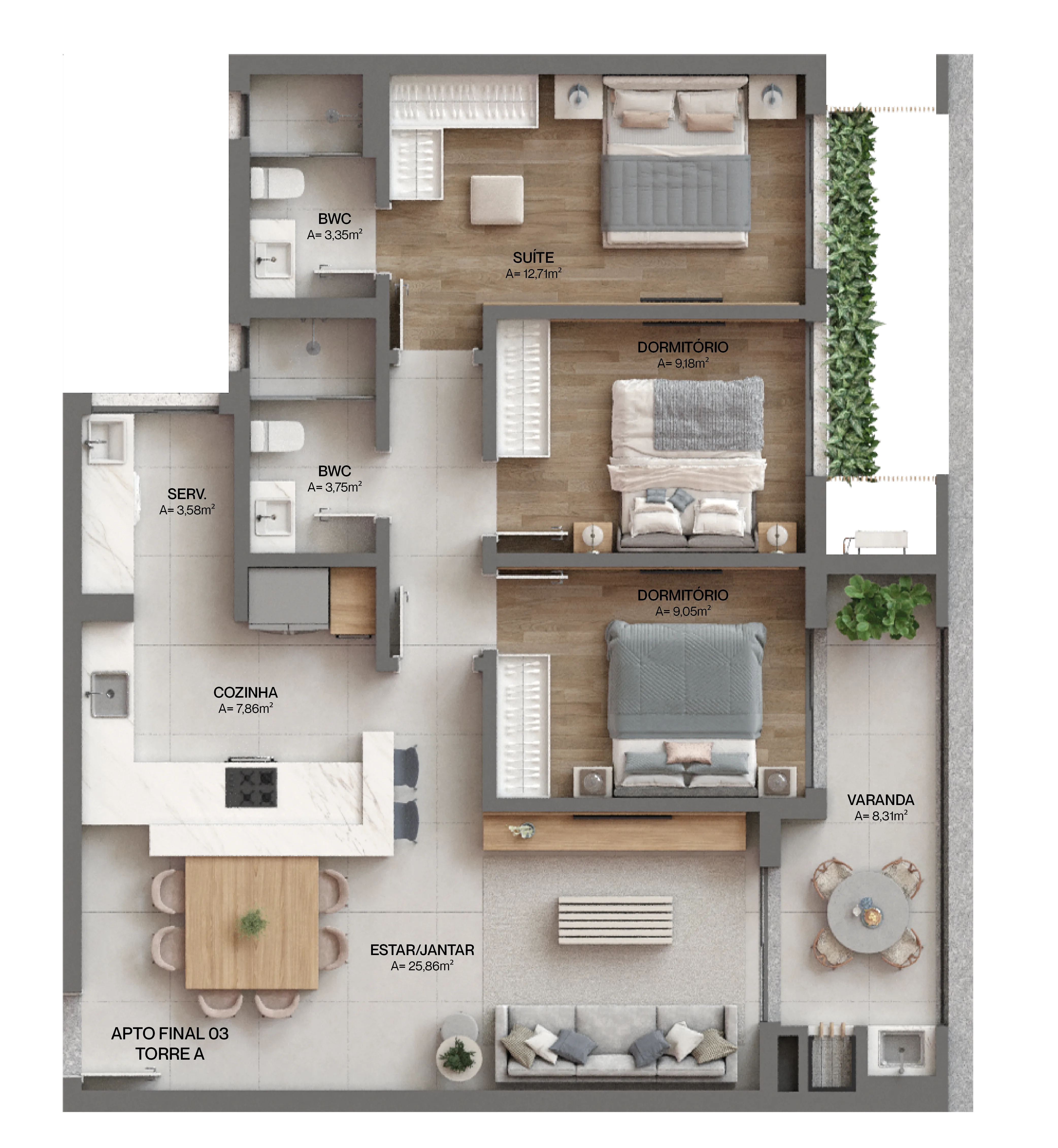 Live Cacupé: Premium Apartment in Florianópolis