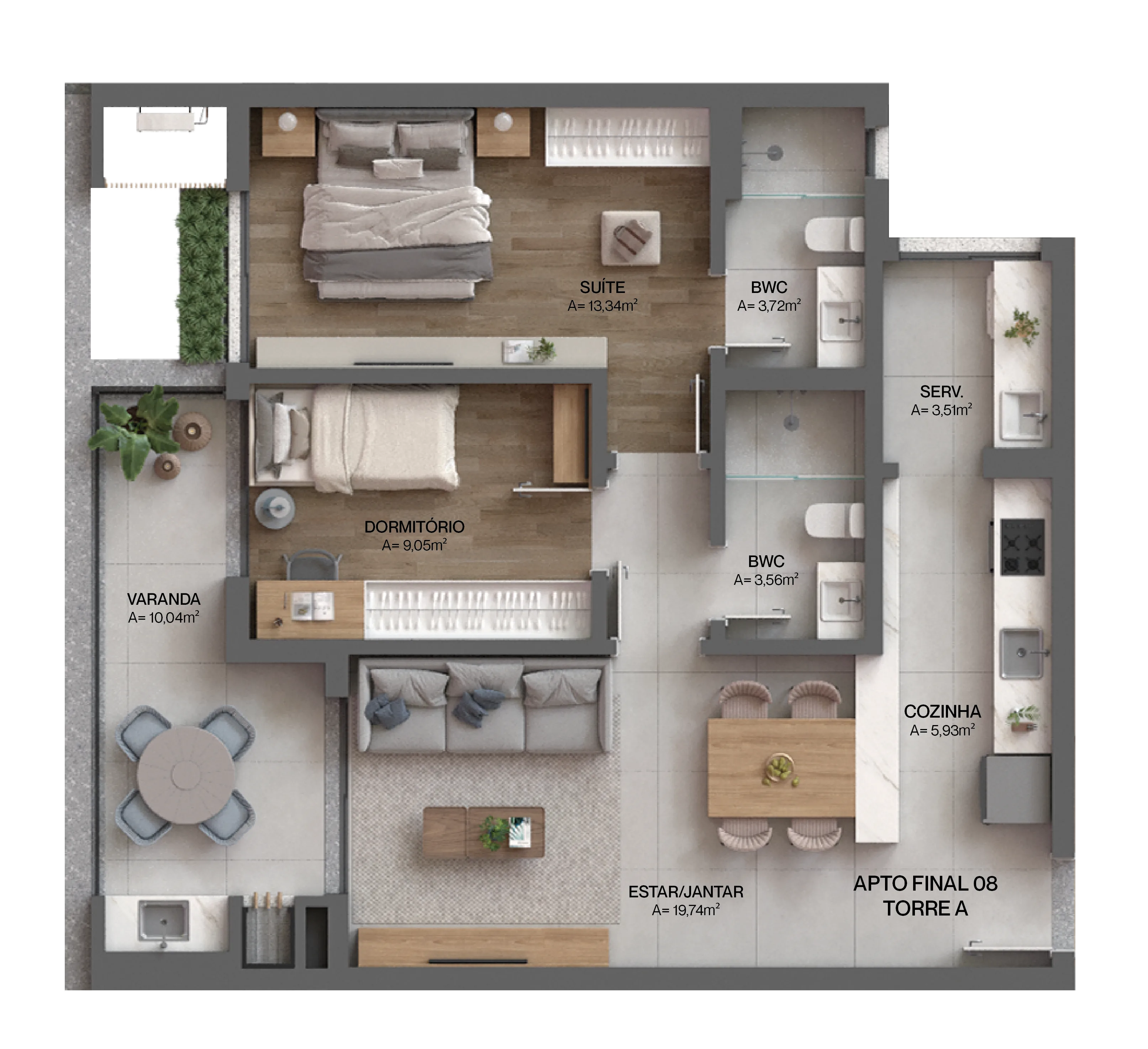 Live Cacupé: Premium Apartment in Florianópolis