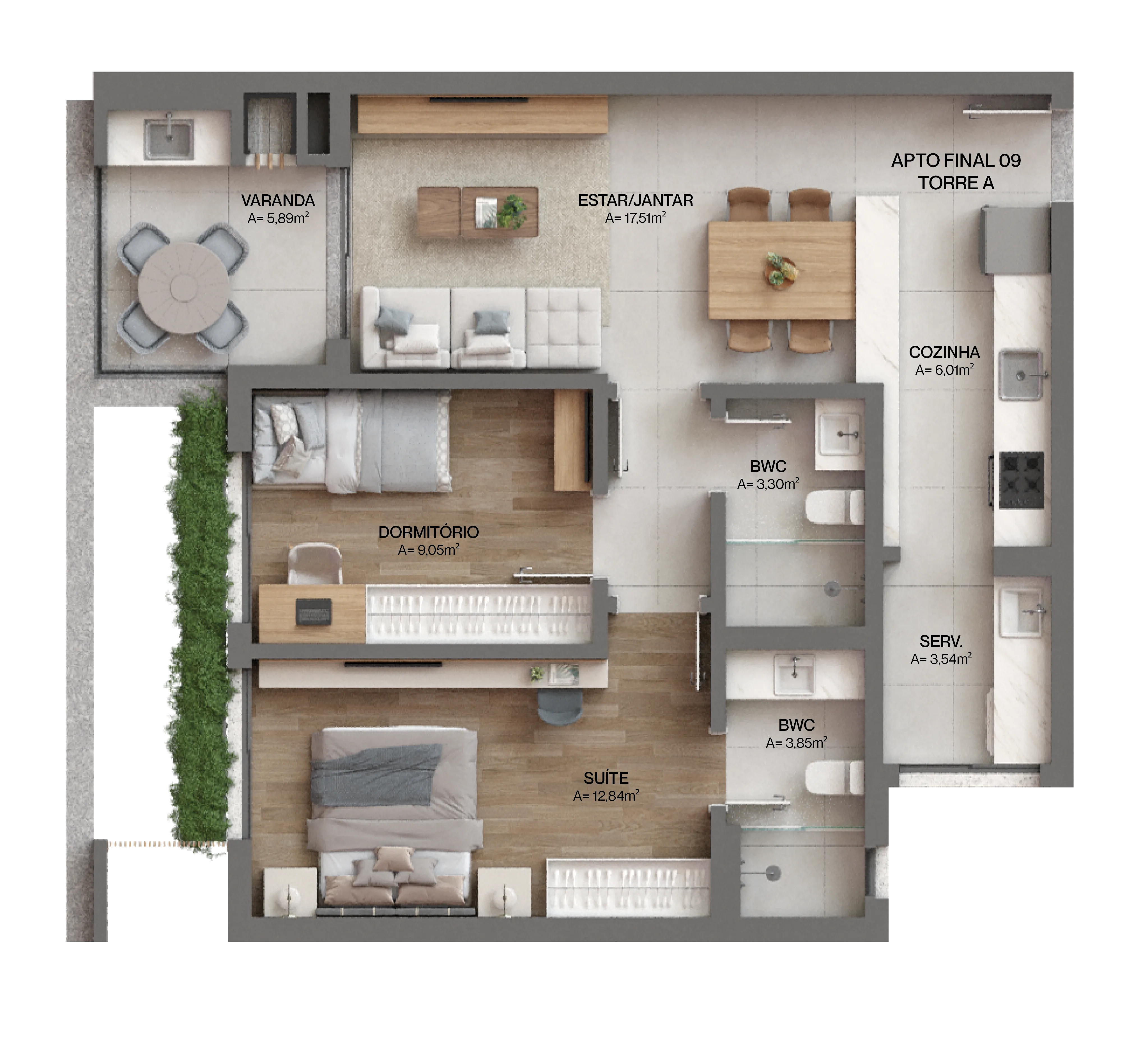 Live Cacupé: Premium Apartment in Florianópolis