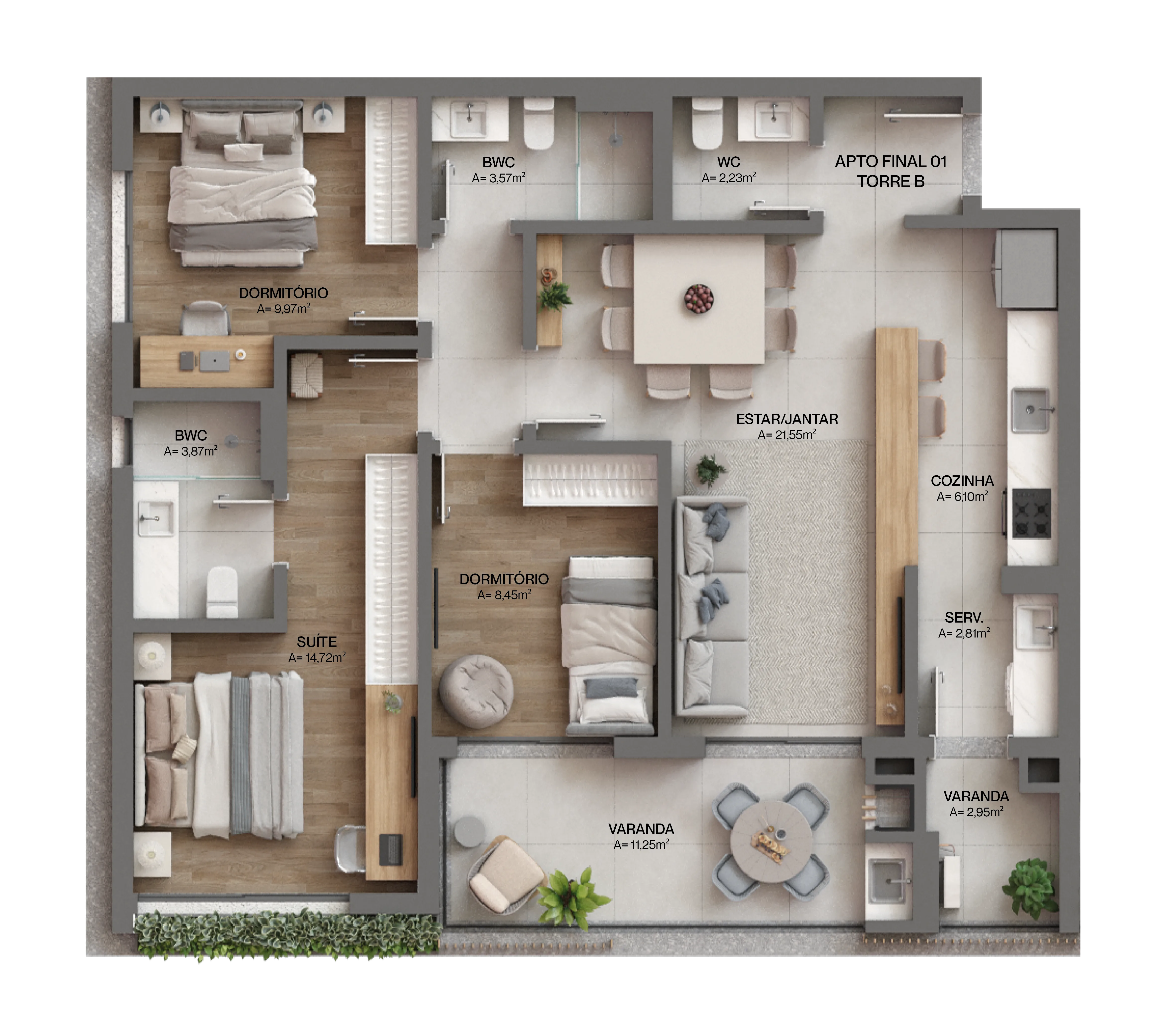 Live Cacupé: Premium Apartment in Florianópolis