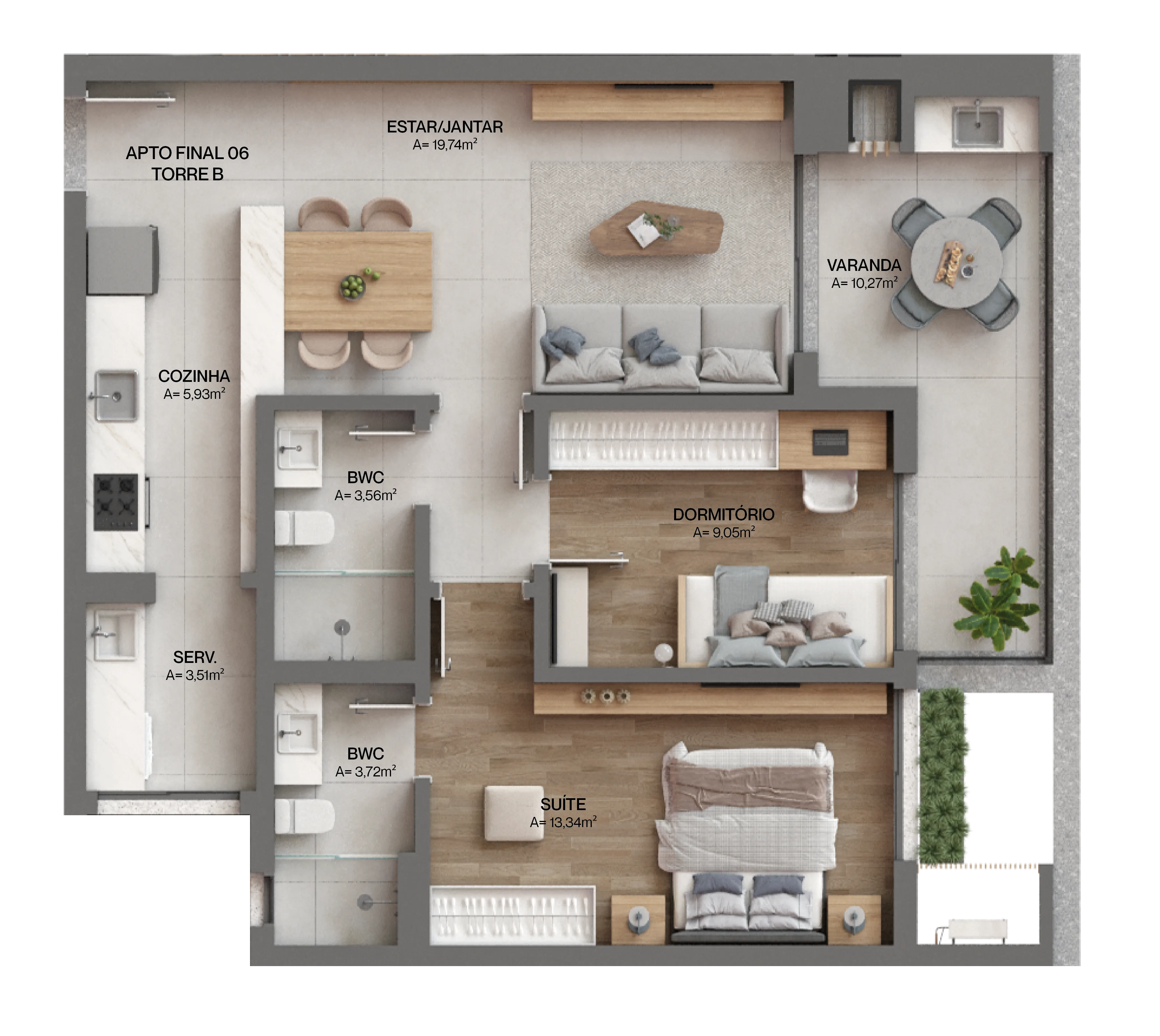Live Cacupé: Premium Apartment in Florianópolis