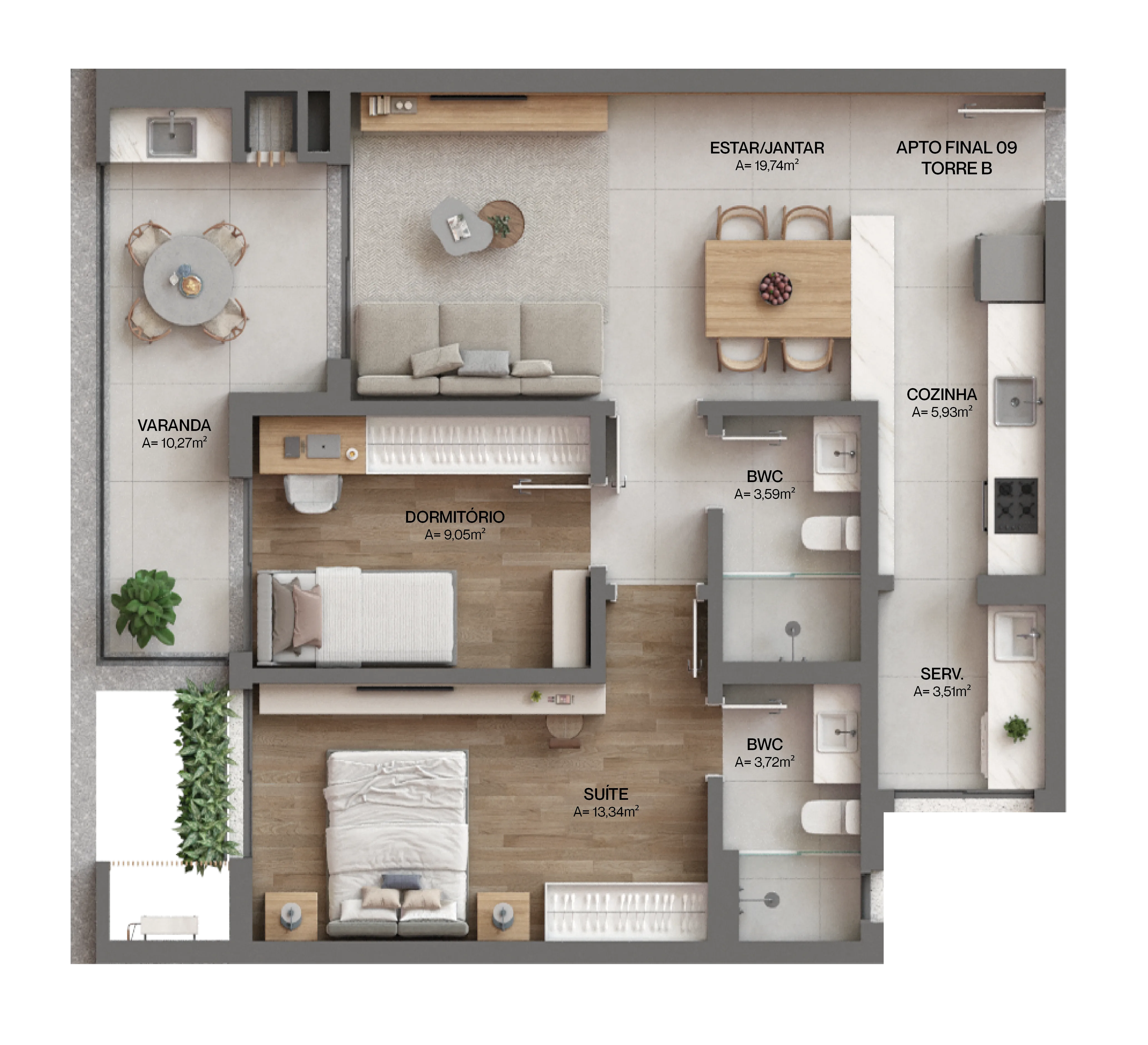 Live Cacupé: Premium Apartment in Florianópolis