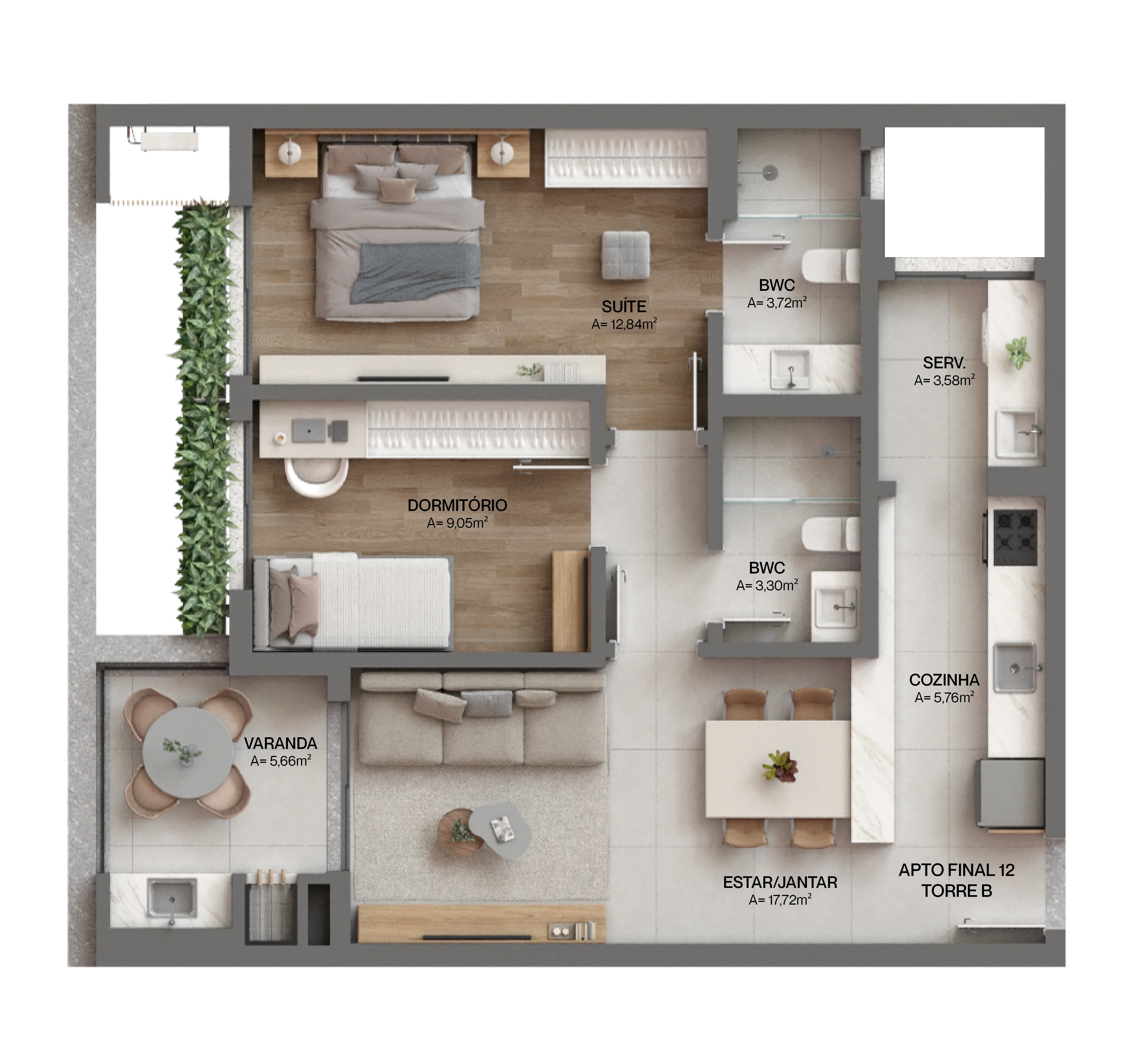 Live Cacupé: Premium Apartment in Florianópolis