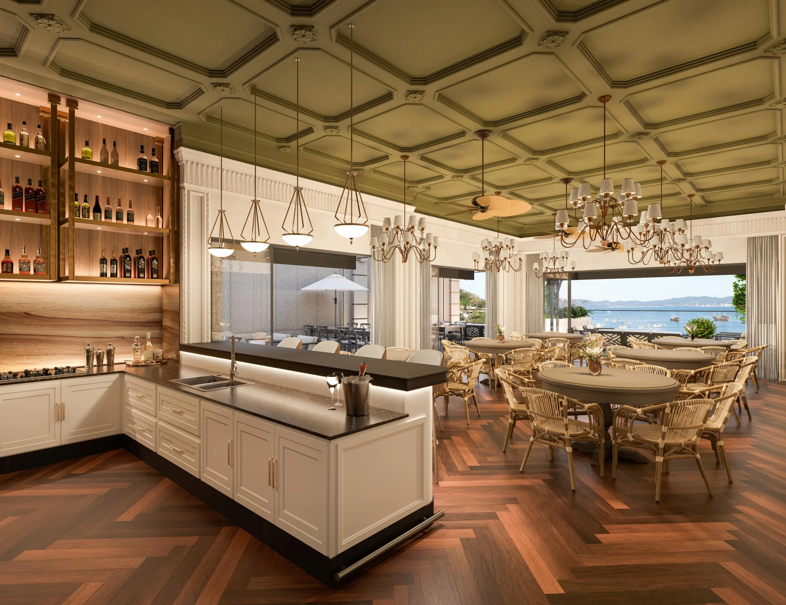 Celine by Dallo: Ultra-Luxury Penthouse with Direct Beach Access in Canto da Praia