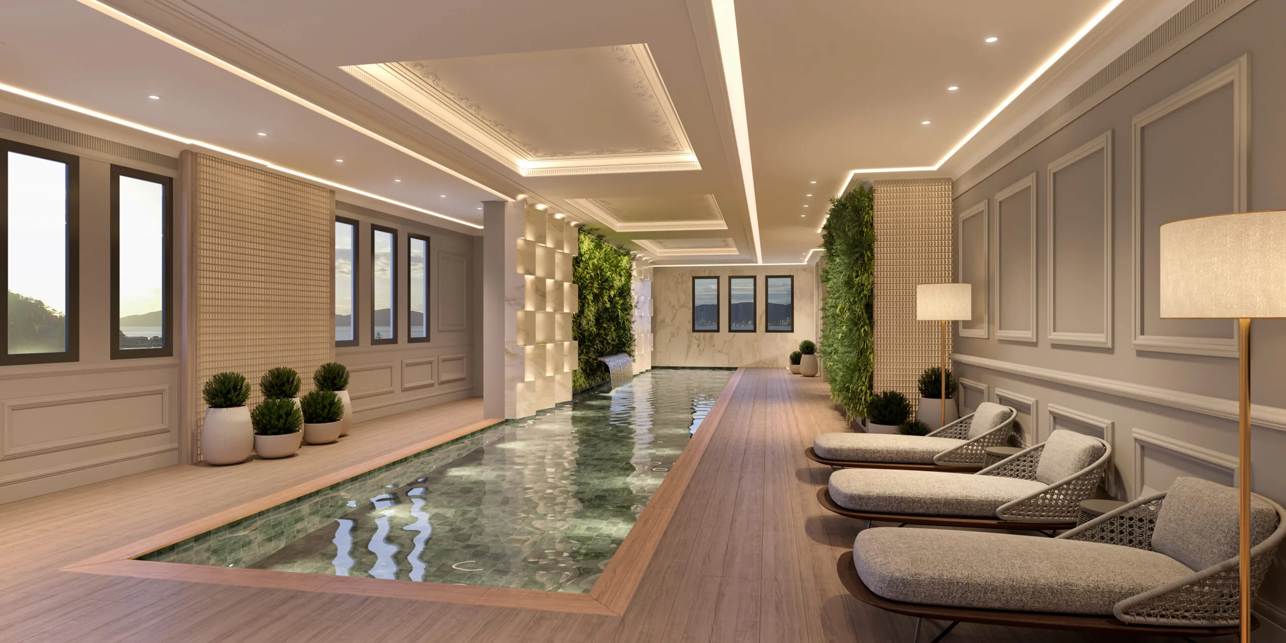 Celine by Dallo: Ultra-Luxury Penthouse with Direct Beach Access in Canto da Praia