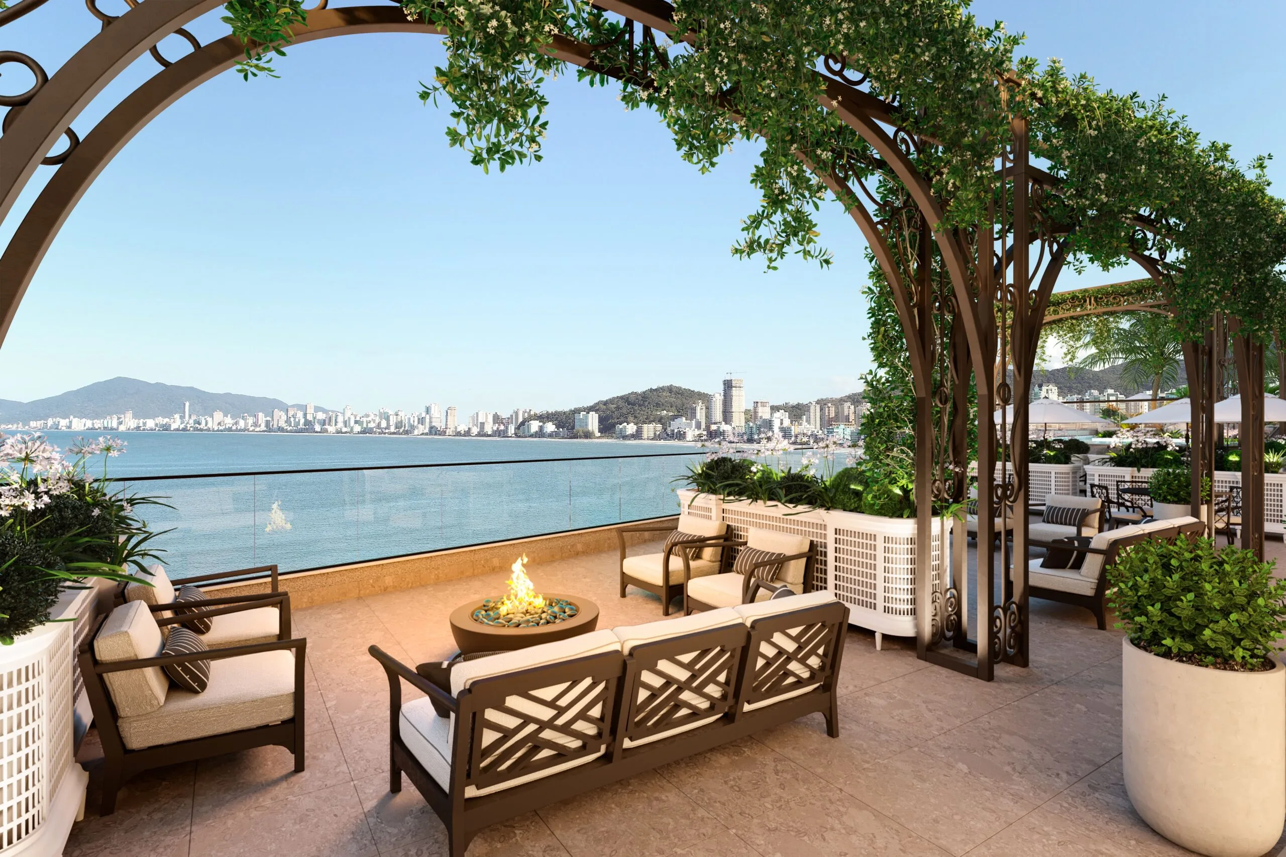 Celine by Dallo: Ultra-Luxury Penthouse with Direct Beach Access in Canto da Praia