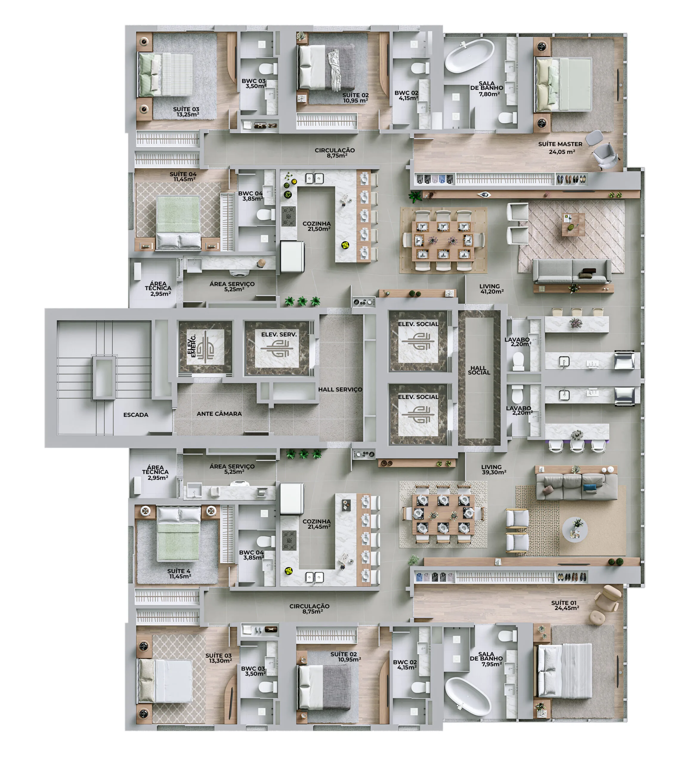 Boreal Tower: Ultra-Luxury Apartments in Barra Norte