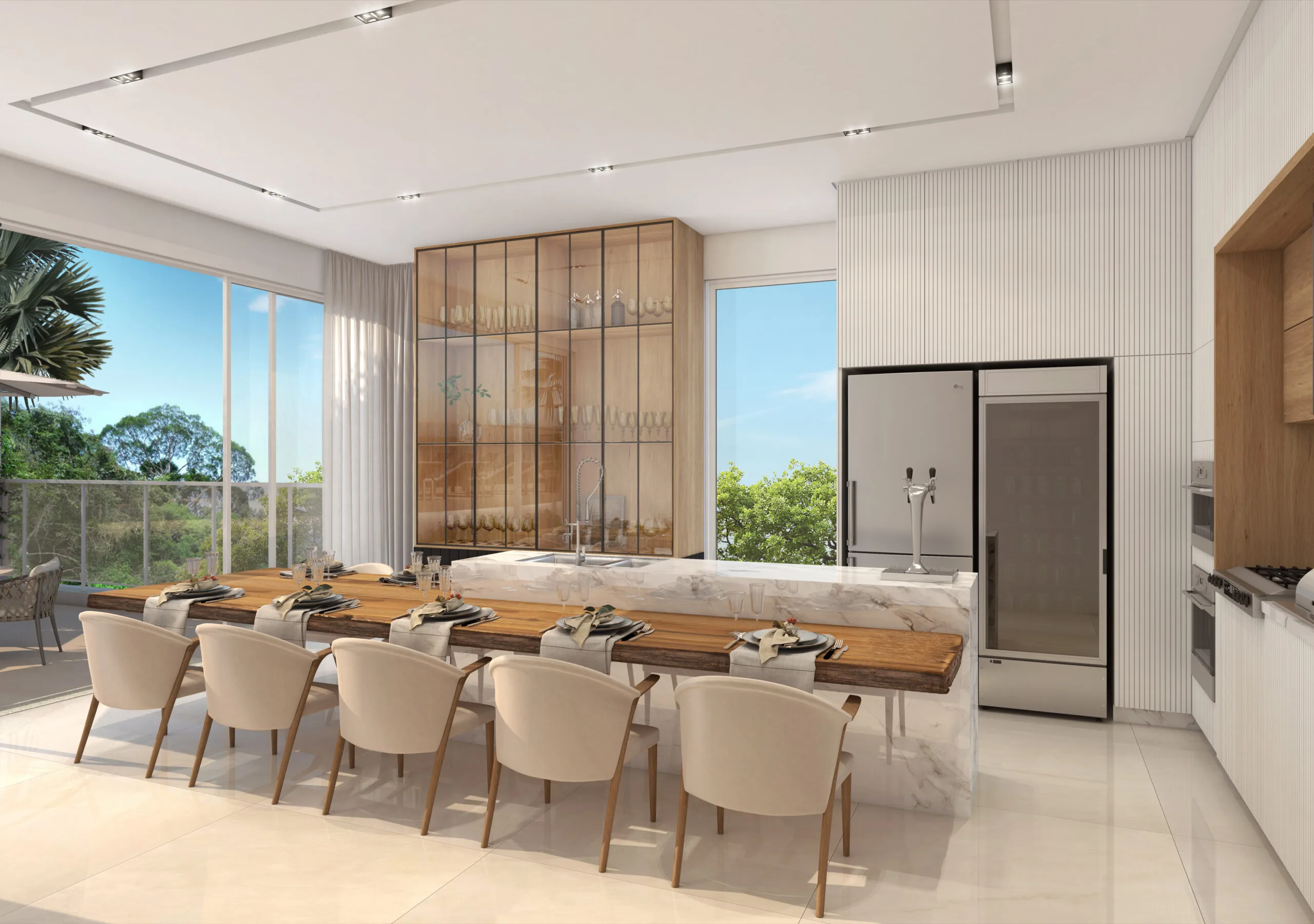 Blue Coast Tower: Ultra-Luxuriöse Residenz in Barra Norte