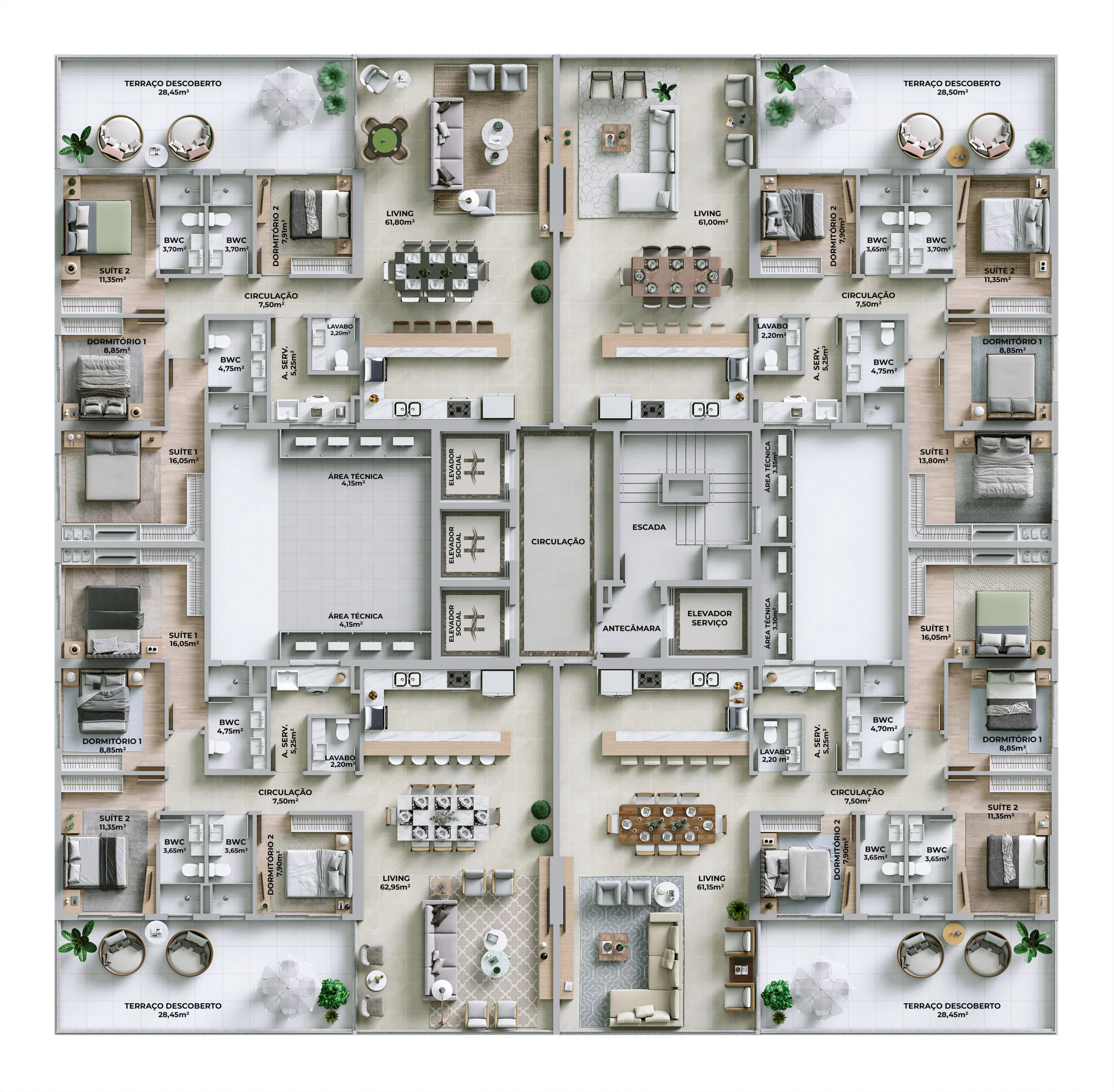 Horizon Residence: Luxury Apartments in Centro Balneário Camboriú