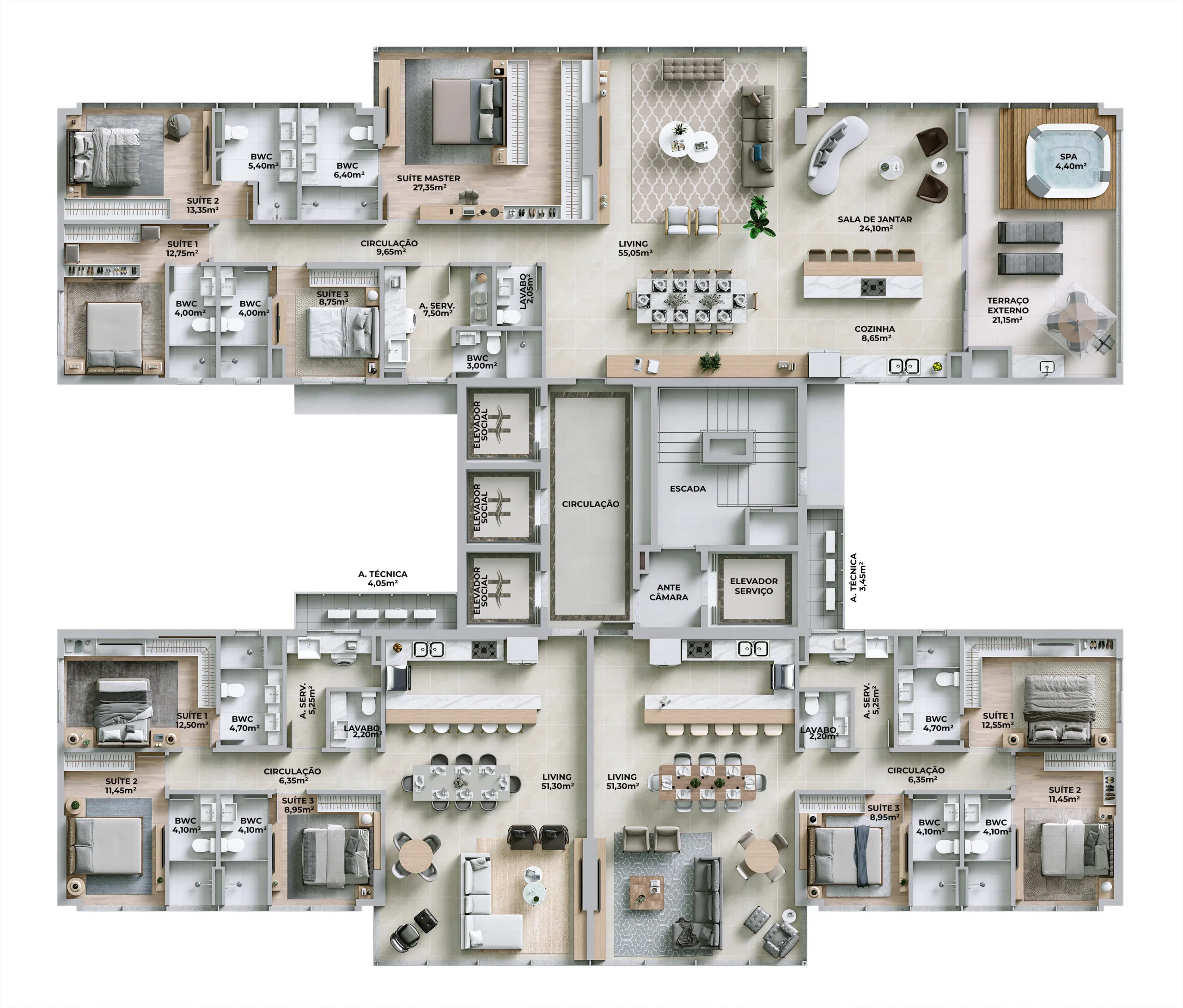 Horizon Residence: Luxury Apartments in Centro Balneário Camboriú