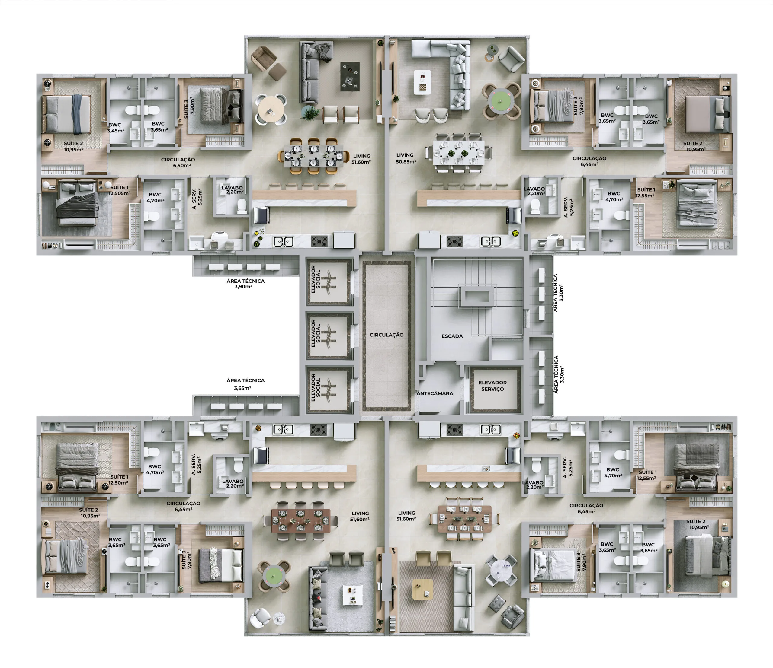 Horizon Residence: Luxury Apartments in Centro Balneário Camboriú