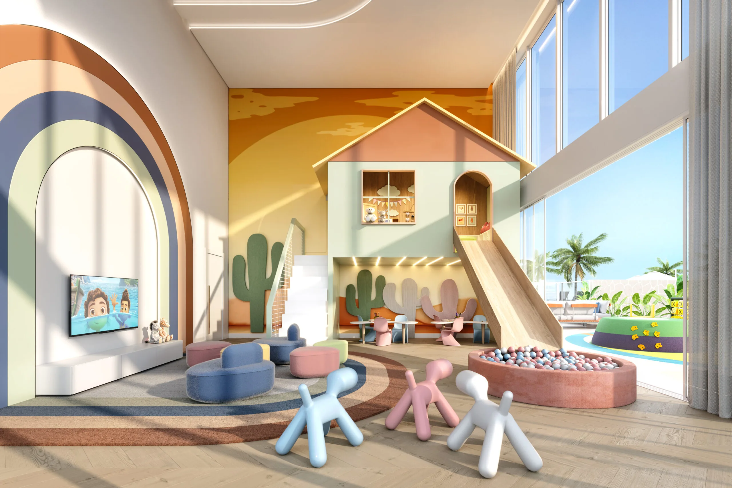 Sapphire Tower: Luxury Apartments with Panoramic Glass Façade in Centro