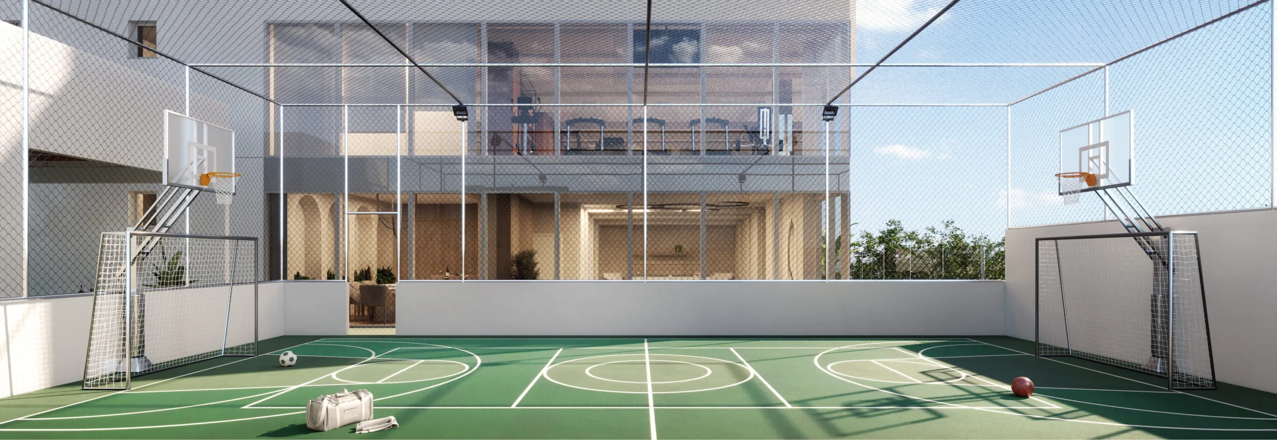 Sapphire Tower: Luxury Apartments with Panoramic Glass Façade in Centro