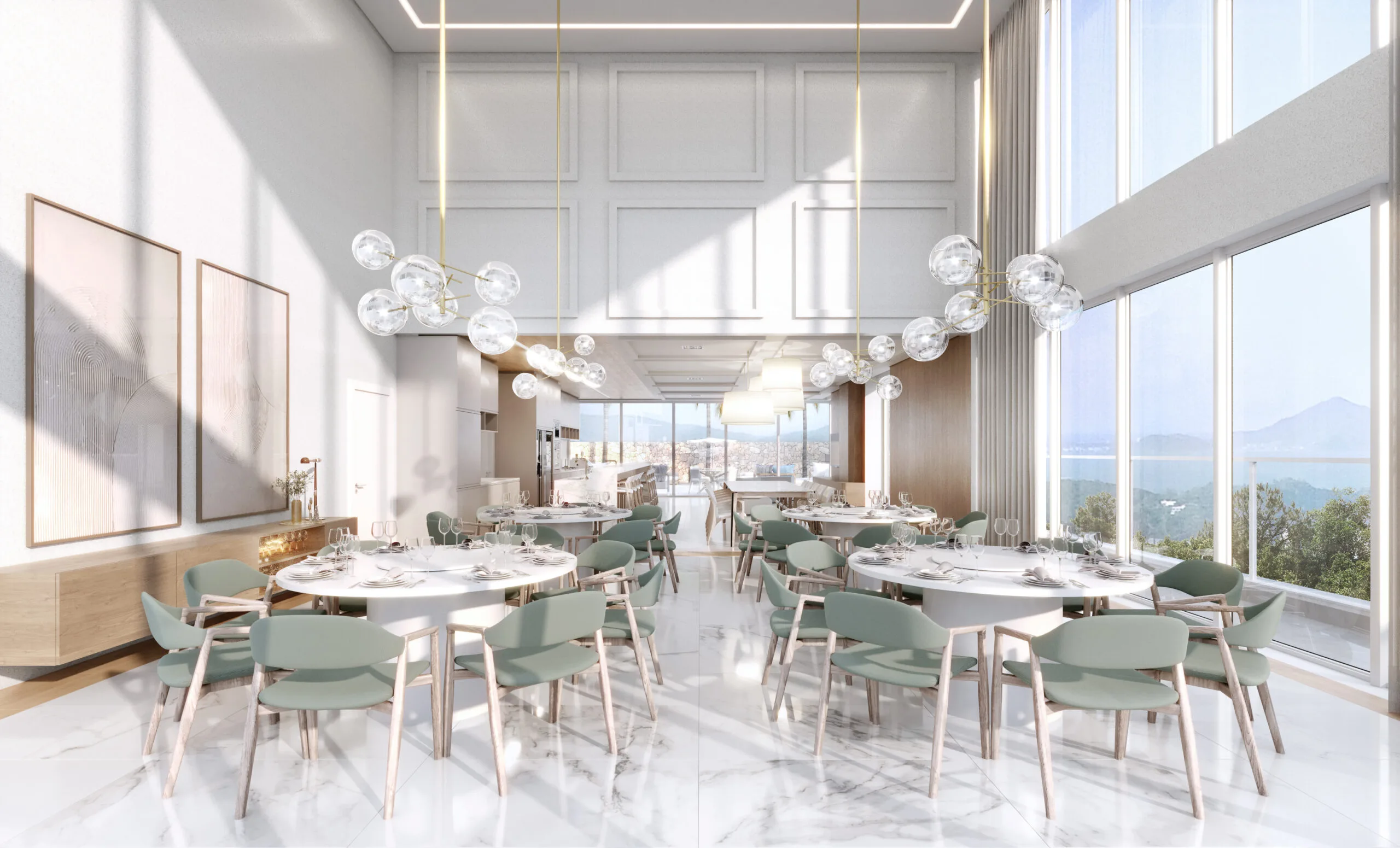 Sapphire Tower: Luxury Apartments with Panoramic Glass Façade in Centro