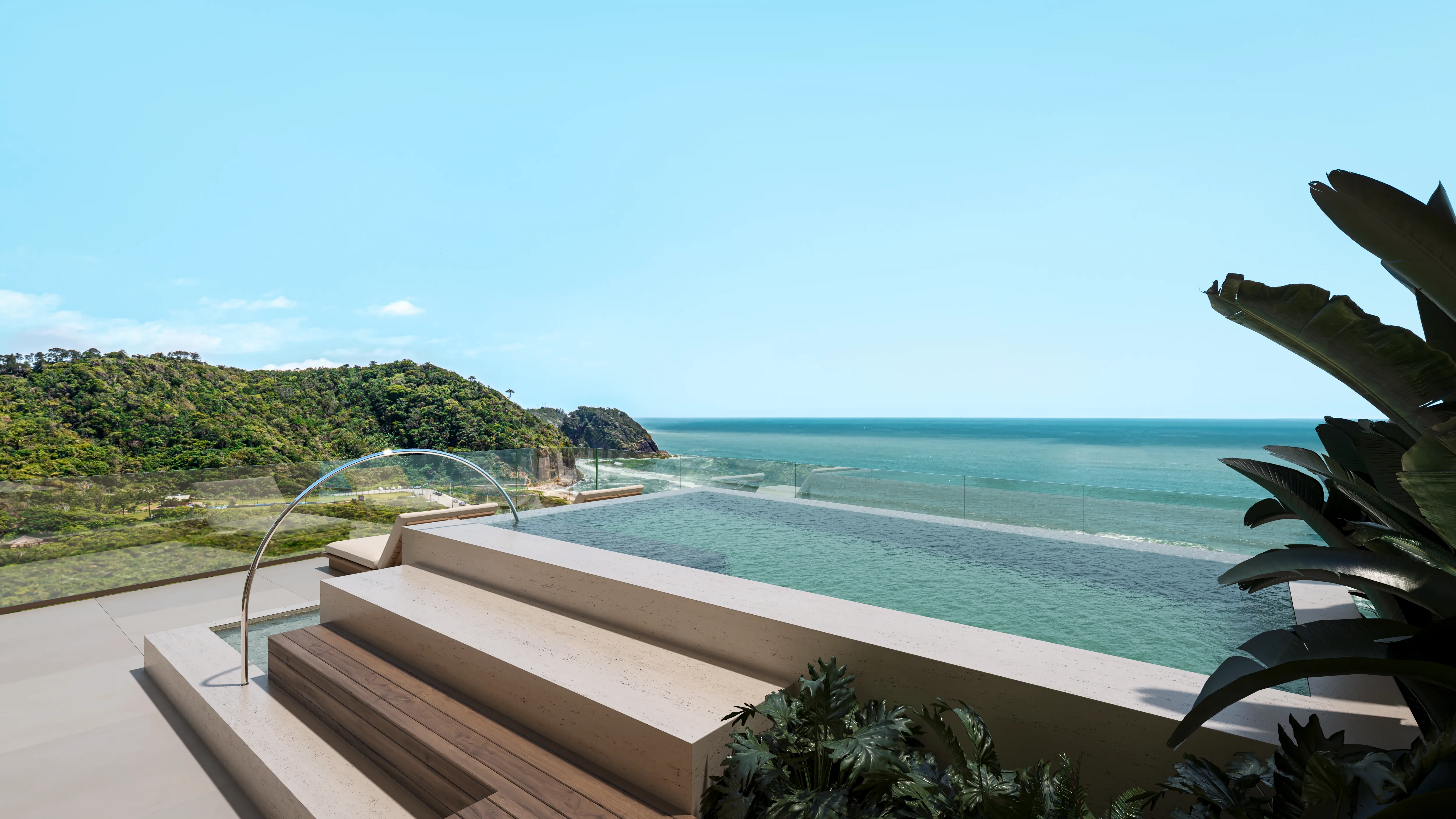 Scenarium Praia Brava: Ultra-Luxury Suspended Mansion in Itajaí