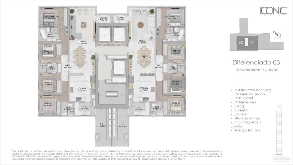 FG Iconic Tower: Luxury Residence in Centro - Balneário Camboriú - Image 38 | Rocks Investments