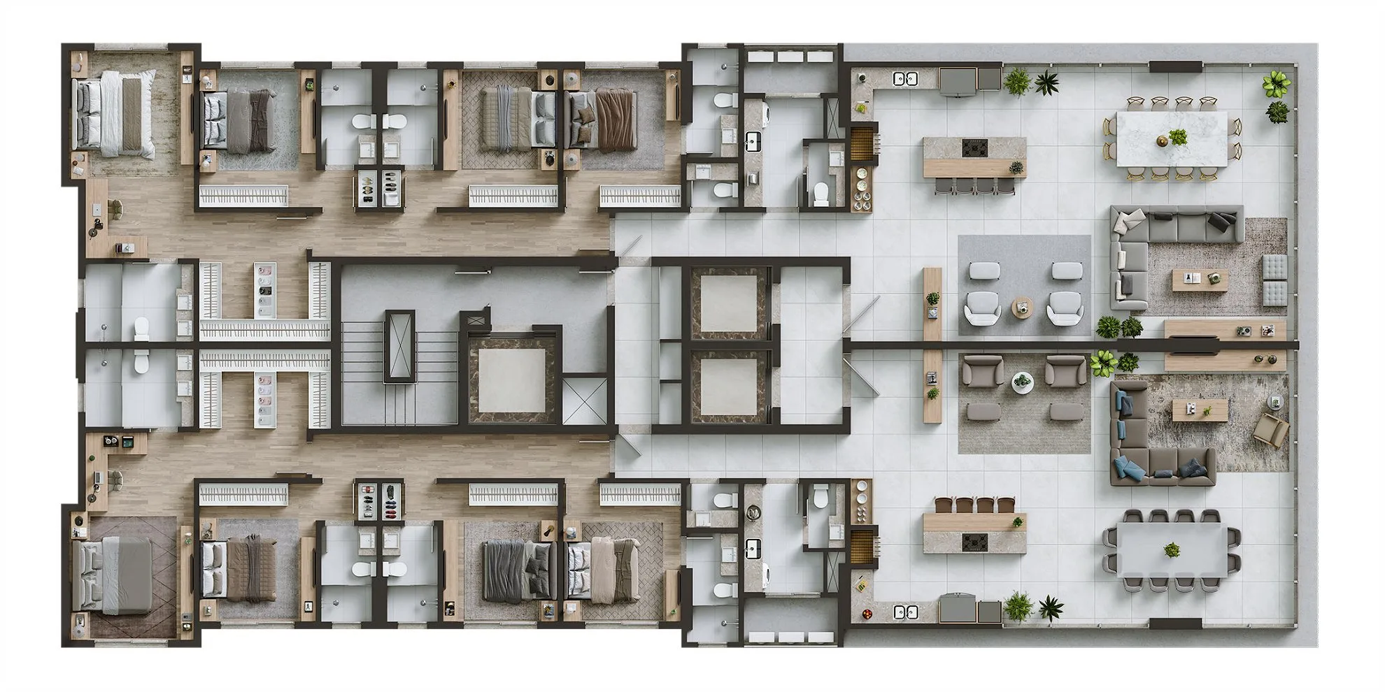 Sunny Coast Residences: Ultra-Luxury Villa with Beachfront Amenities in Centro