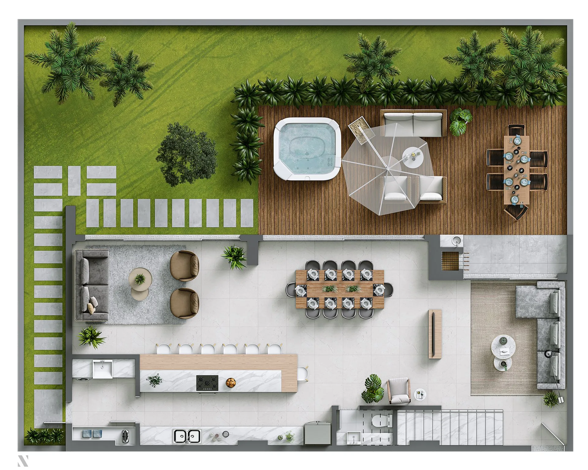 Le Blanc Residence: Luxury Apartment with Spa & Infinity Pool in Praia Brava