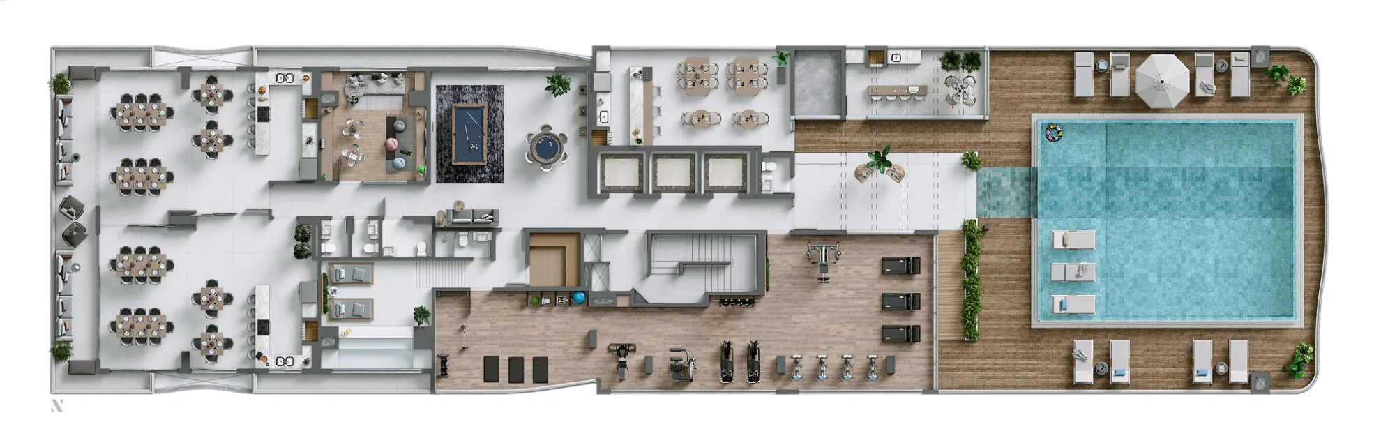 Le Blanc Residence: Luxury Apartment with Spa & Infinity Pool in Praia Brava