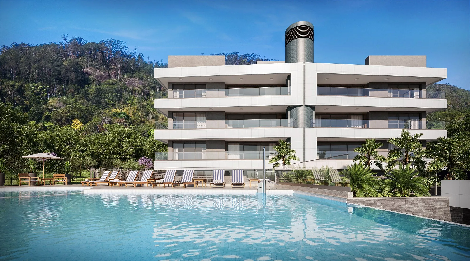 Miragio Cacupé: Luxury Apartment with Sea Views in Florianópolis