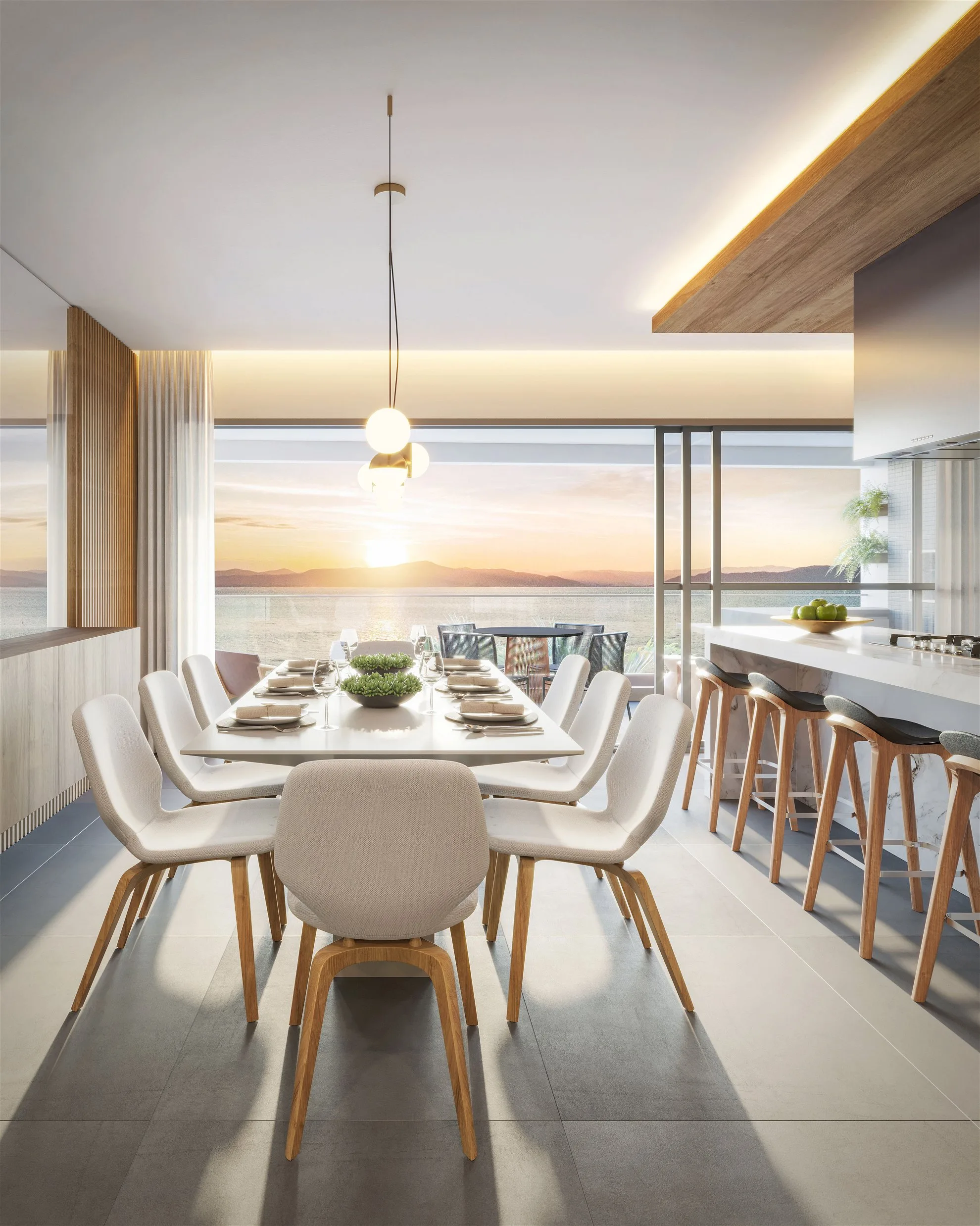 Miragio Cacupé: Luxury Apartment with Sea Views in Florianópolis