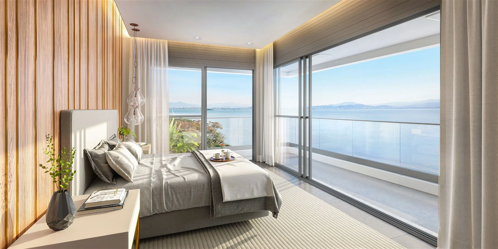 Miragio Cacupé: Luxury Apartment with Sea Views in Florianópolis